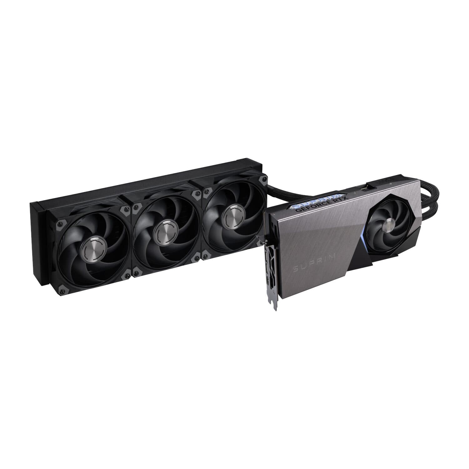 MSI GeForce RTX 5090 SUPRIM LIQUID SOC 32GB Graphics Card image 4