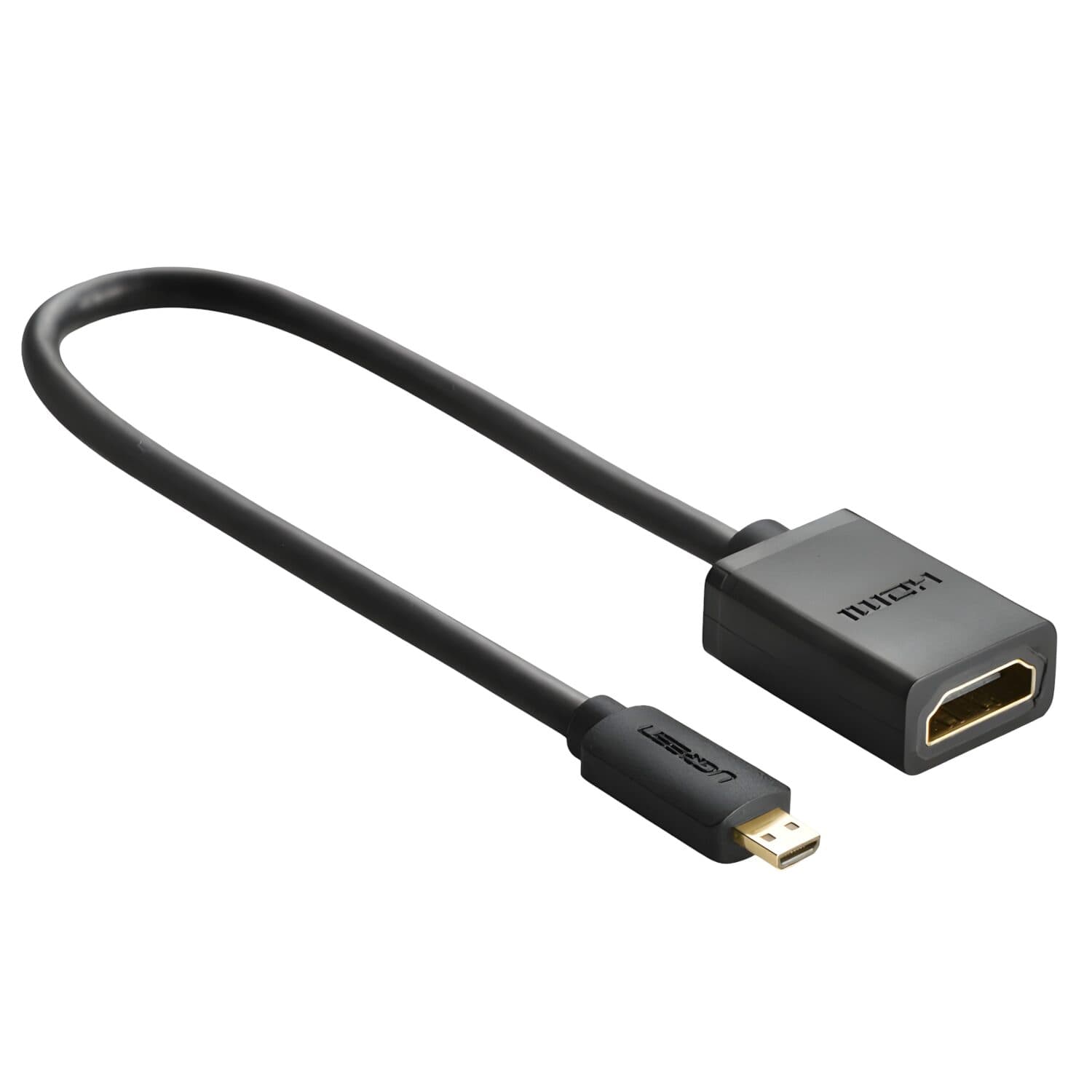 UGREEN 20134-20134 Micro HDMI Male to HDMI Female Adapter - Black image 3