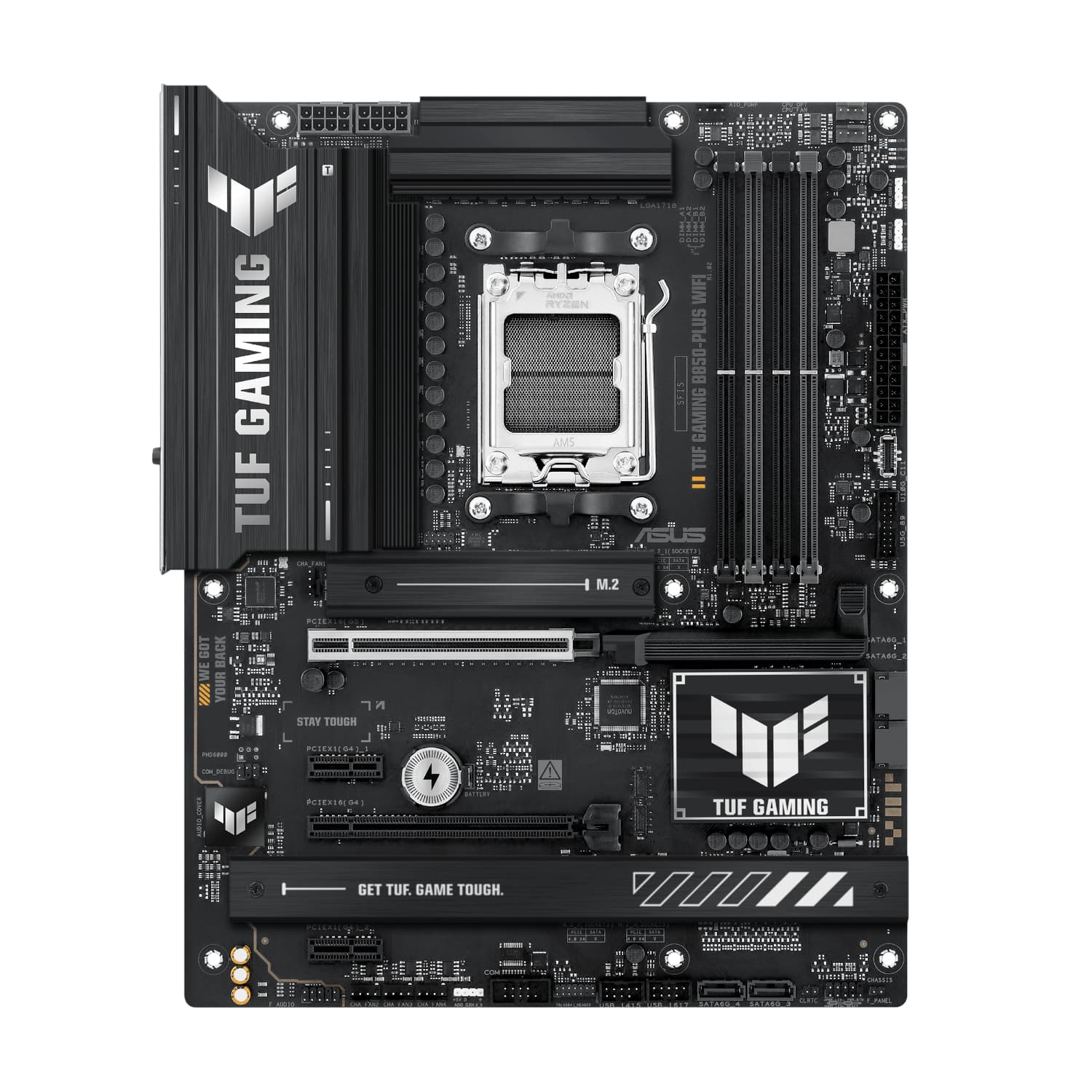 Asus TUF B850 Gaming Plus WI-FI AM5 ATX Motherboard image 2