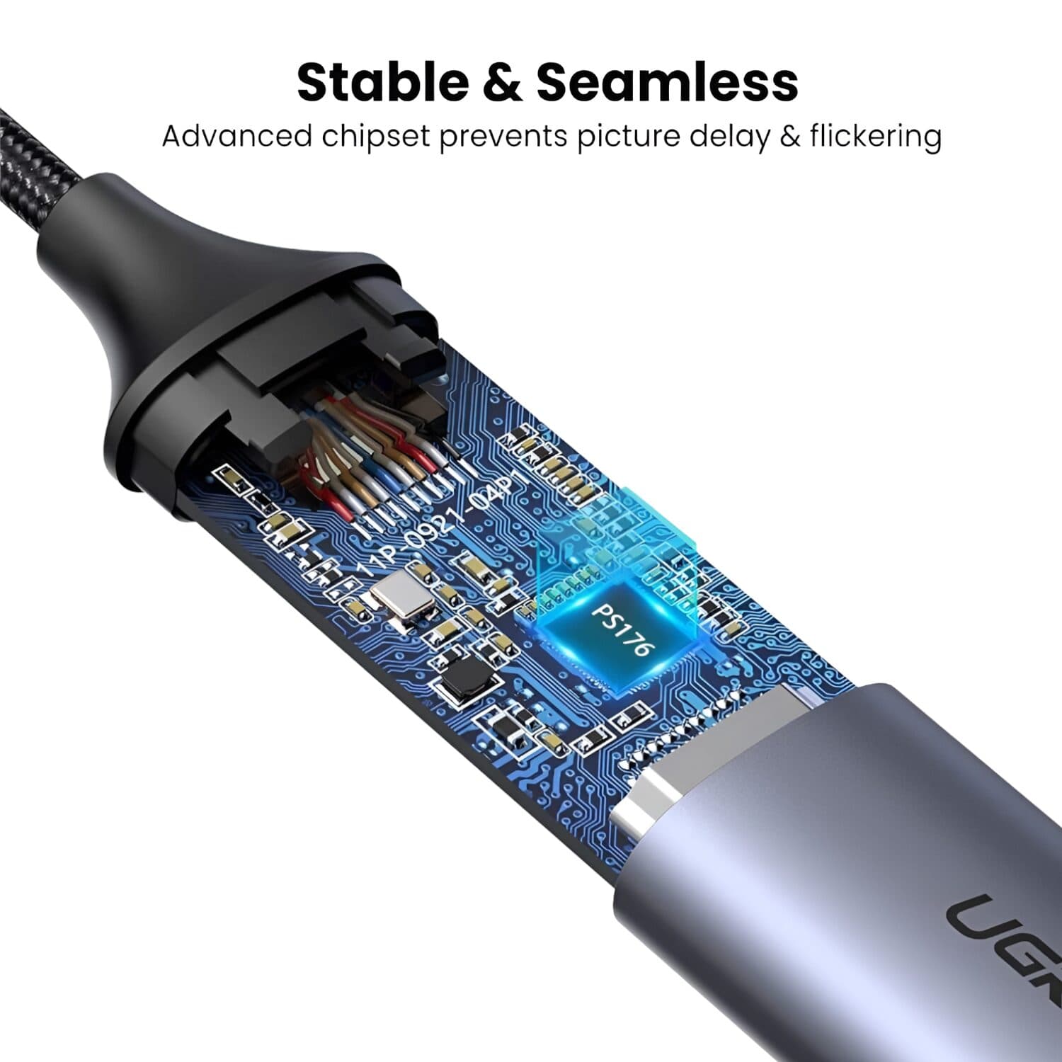 UGREEN Type-C To 4K HDMI  Adapter - Silver image 4