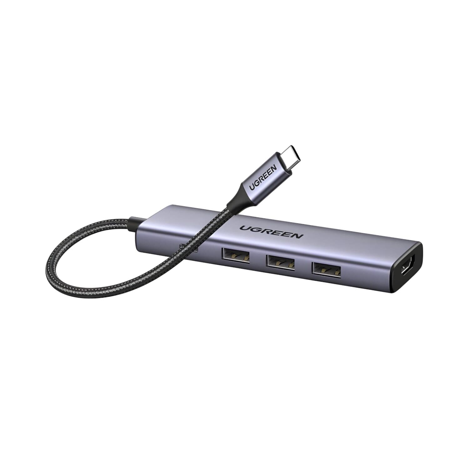 UGREEN Revodok 5-in-1 Type-C Hub | 4K HDMI | Type-C | USB3.0 image 2