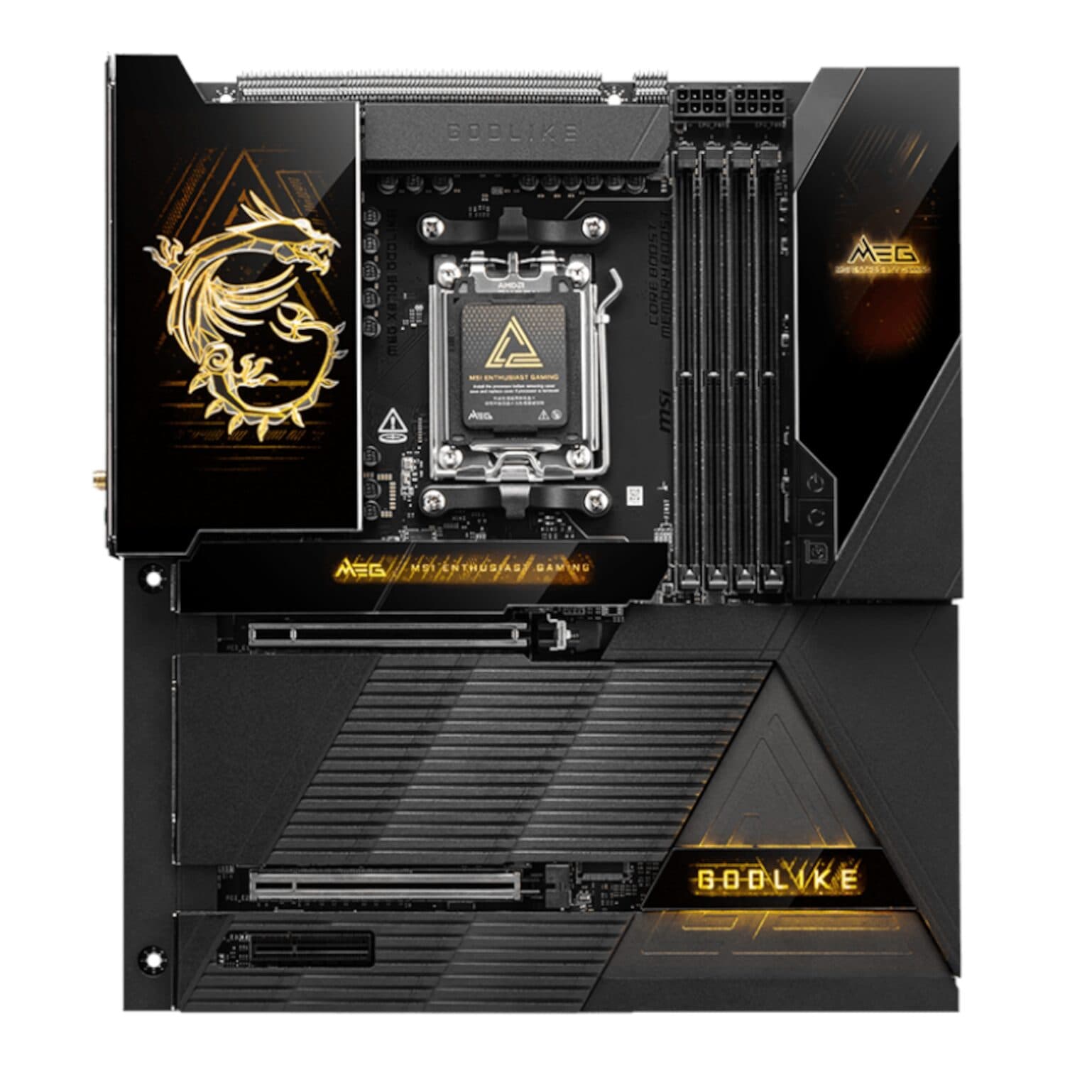 MSI MEG X870E GODLIKE E-ATX AM5 Motherboard with Wi-Fi 7 image 2