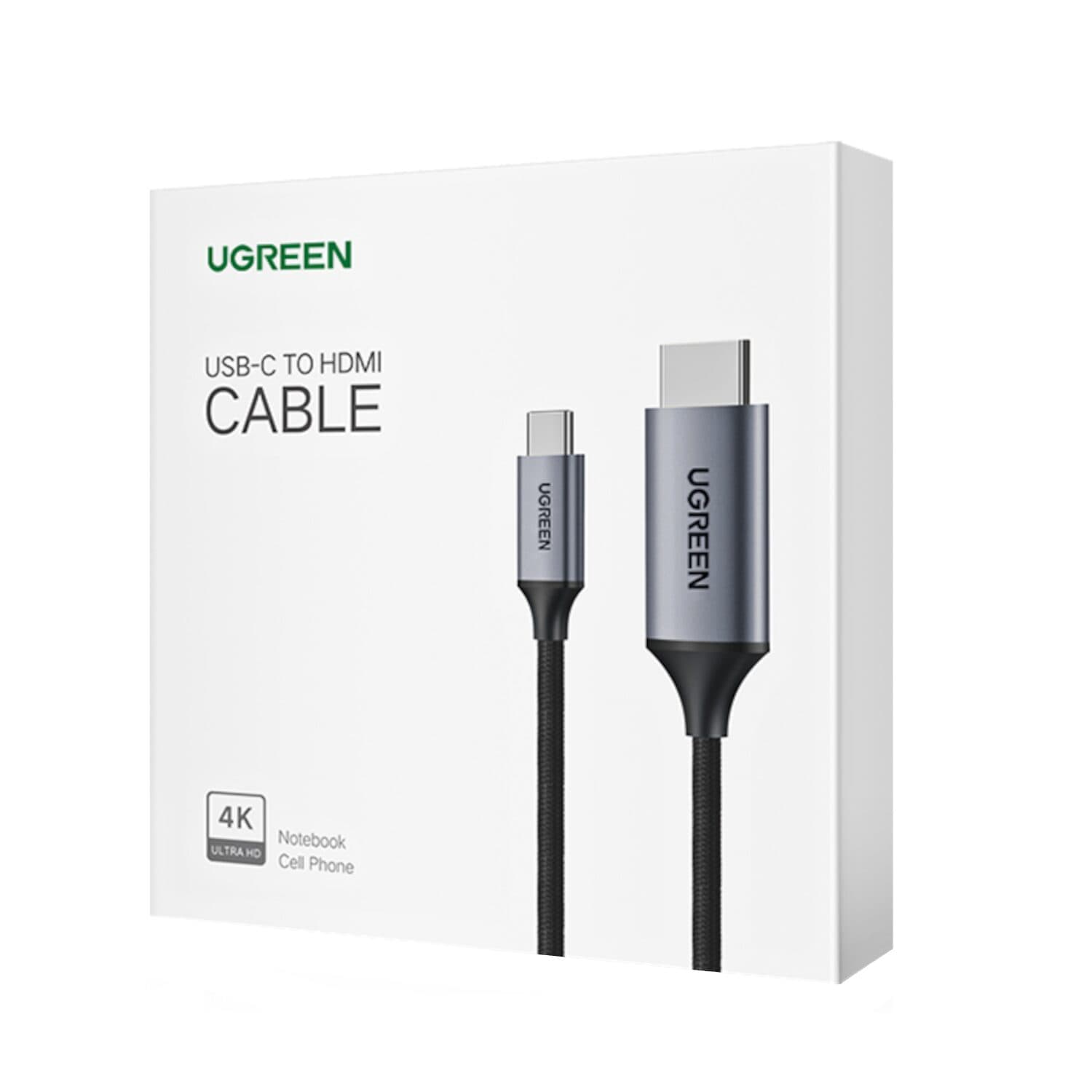 UGREEN Type-C to 4K@60Hz HDMI 1.5m Cable image 5