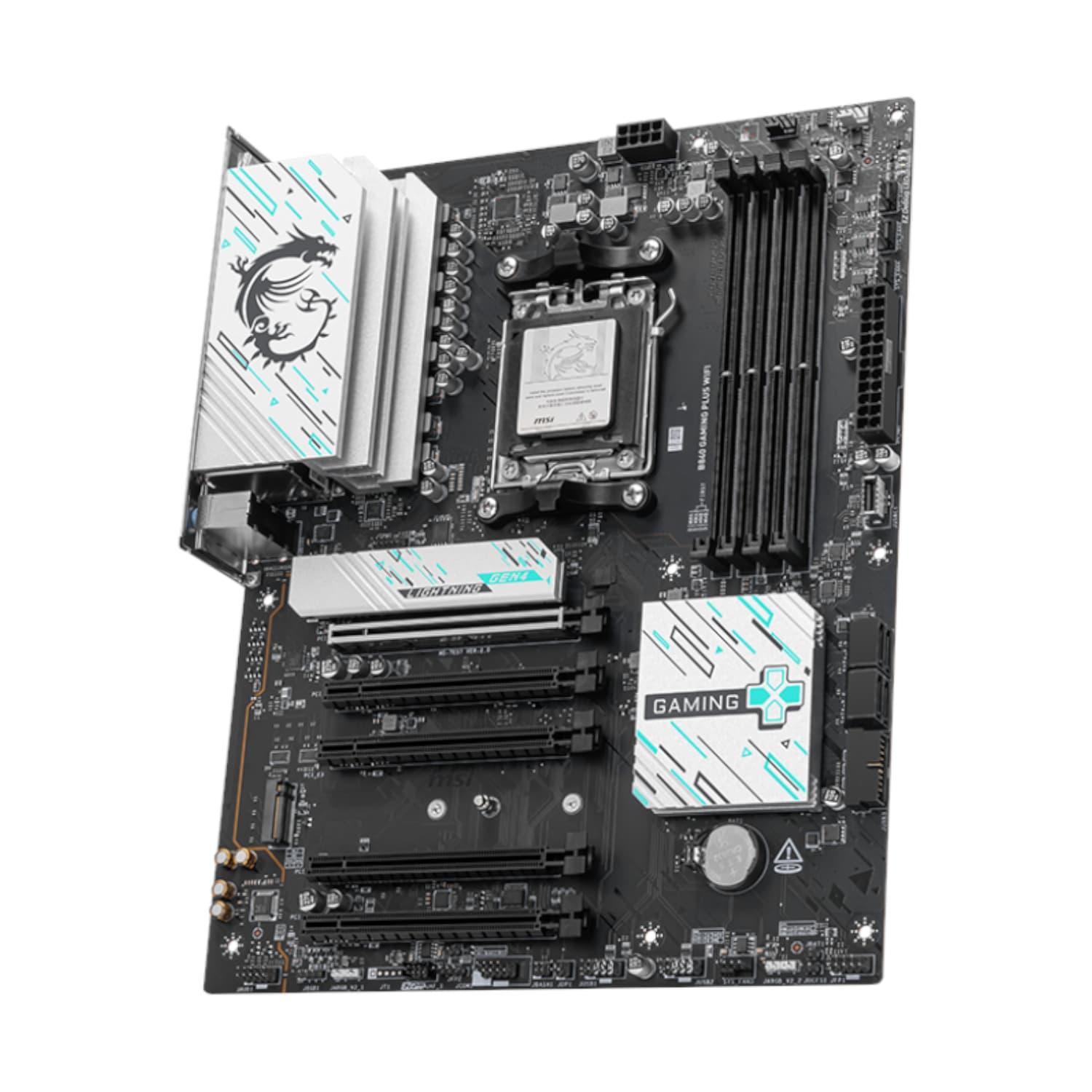MSI B840 GAMING PLUS WIFI AM5 ATX Gaming Motherboard image 3