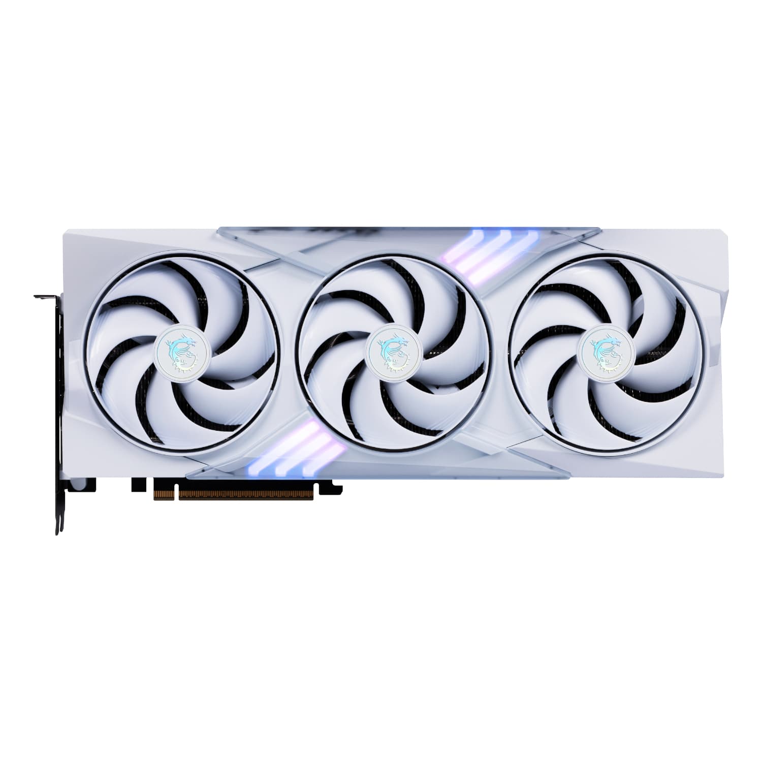 MSI GeForce RTX 5070 GAMING TRIO OC 12GB Graphics Card – White image 2