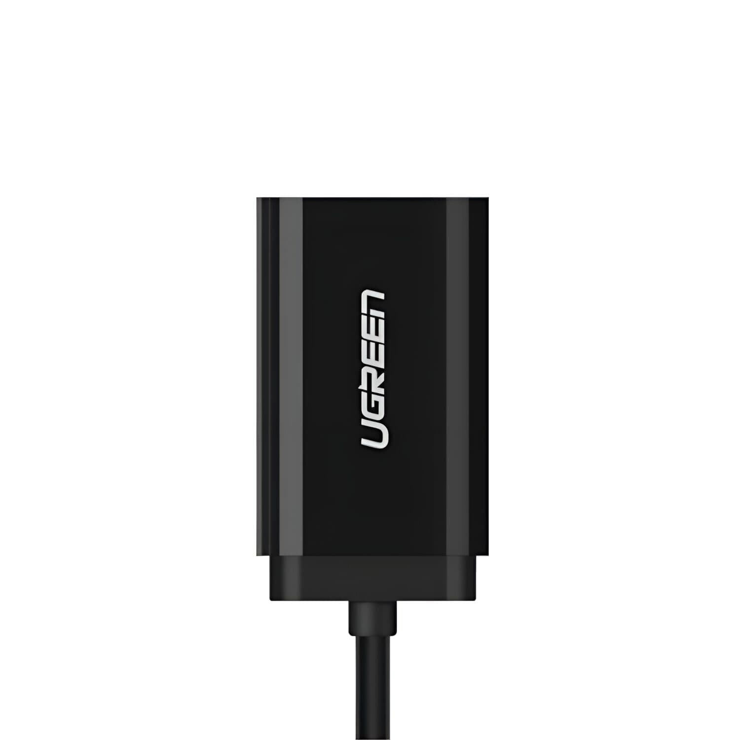 UGREEN USB to 3.5mm External Stereo Sound Adapter - Black image 3