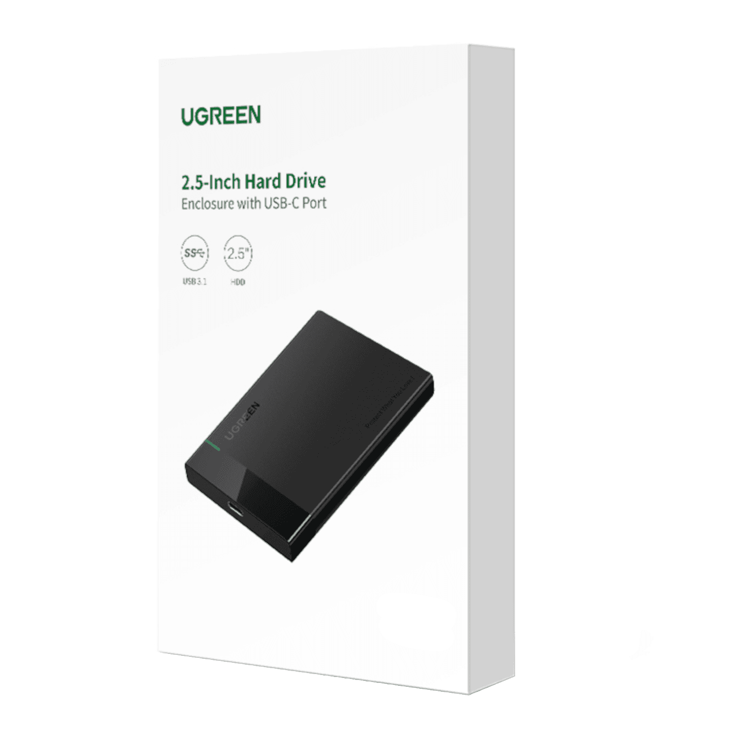UGREEN 2.5'' SATA Hard Drive USB 3.0 Enclosure, UASP, 6Gbps image 5