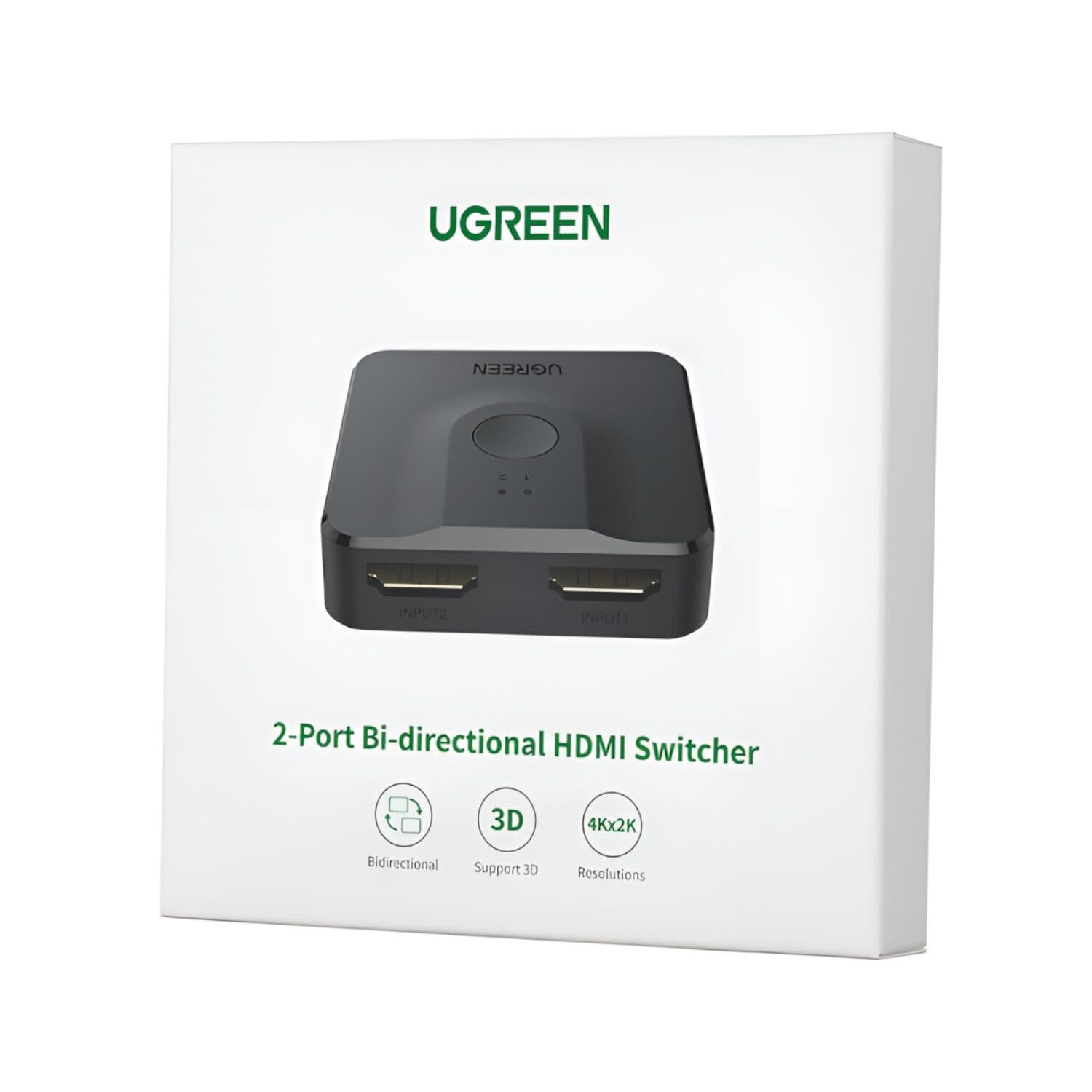 UGREEN CM217-50966 2-in-1 Bi-Directional 4K HDMI Switcher - Black image 5