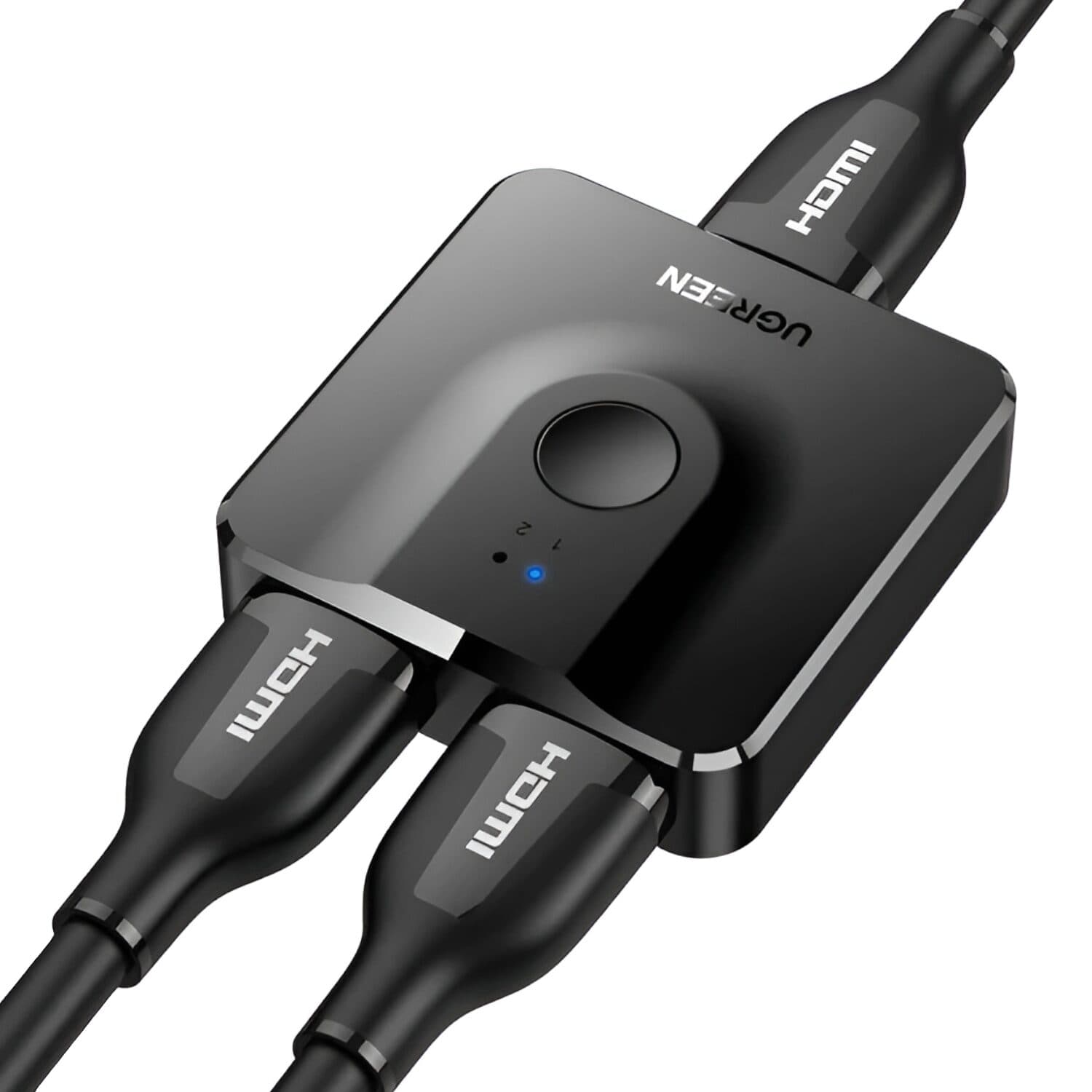 UGREEN CM217-50966 2-in-1 Bi-Directional 4K HDMI Switcher - Black image 3