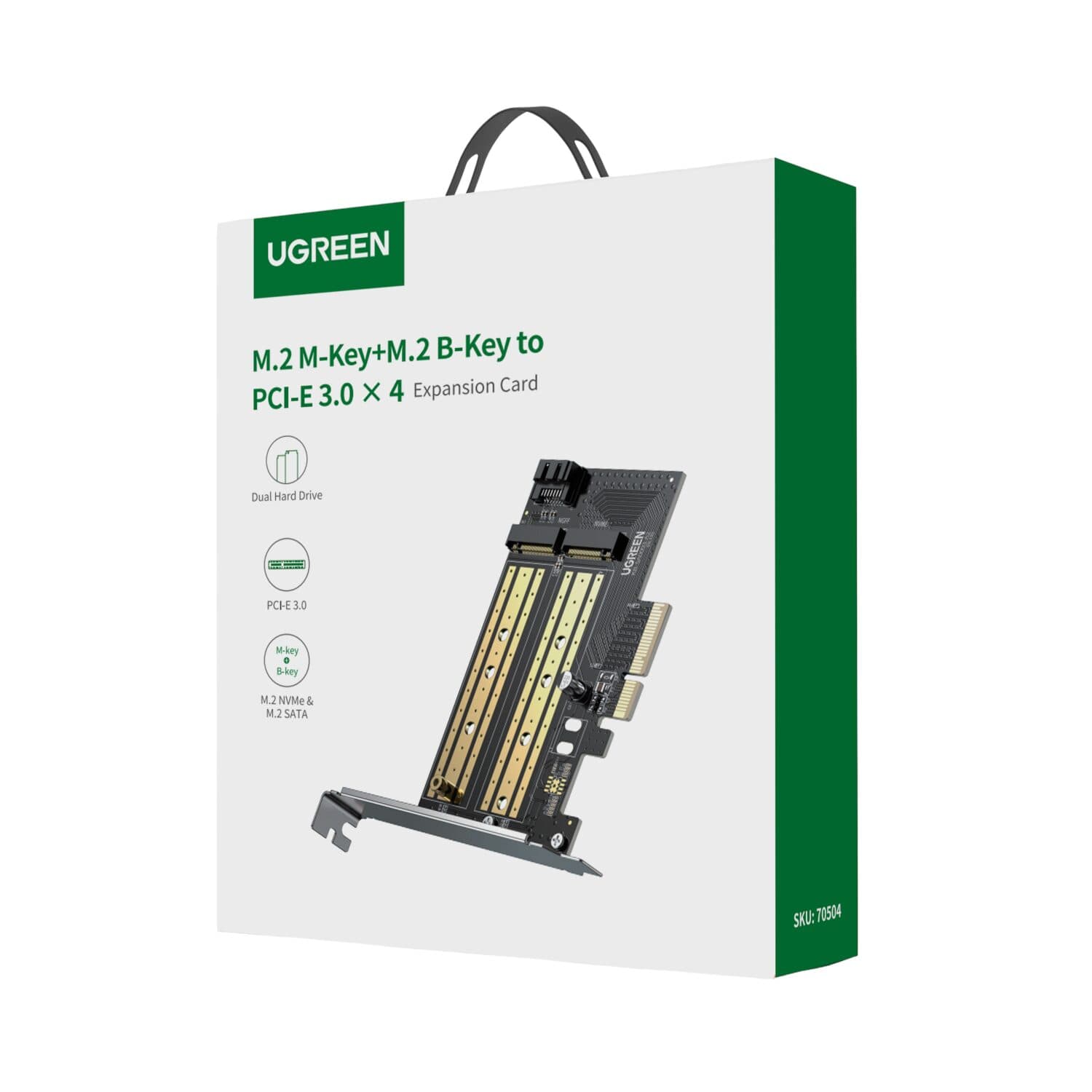 UGREEN CM302 M.2 M/B-Key to PCI-E 3.0 Expansion Card image 4