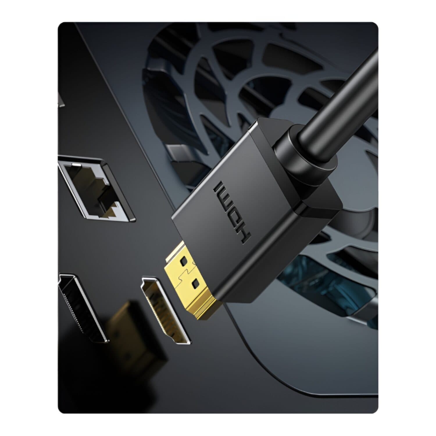 UGREEN HD104-10106 HDMI 4K Cable Male to Male Black 1m - Black image 5