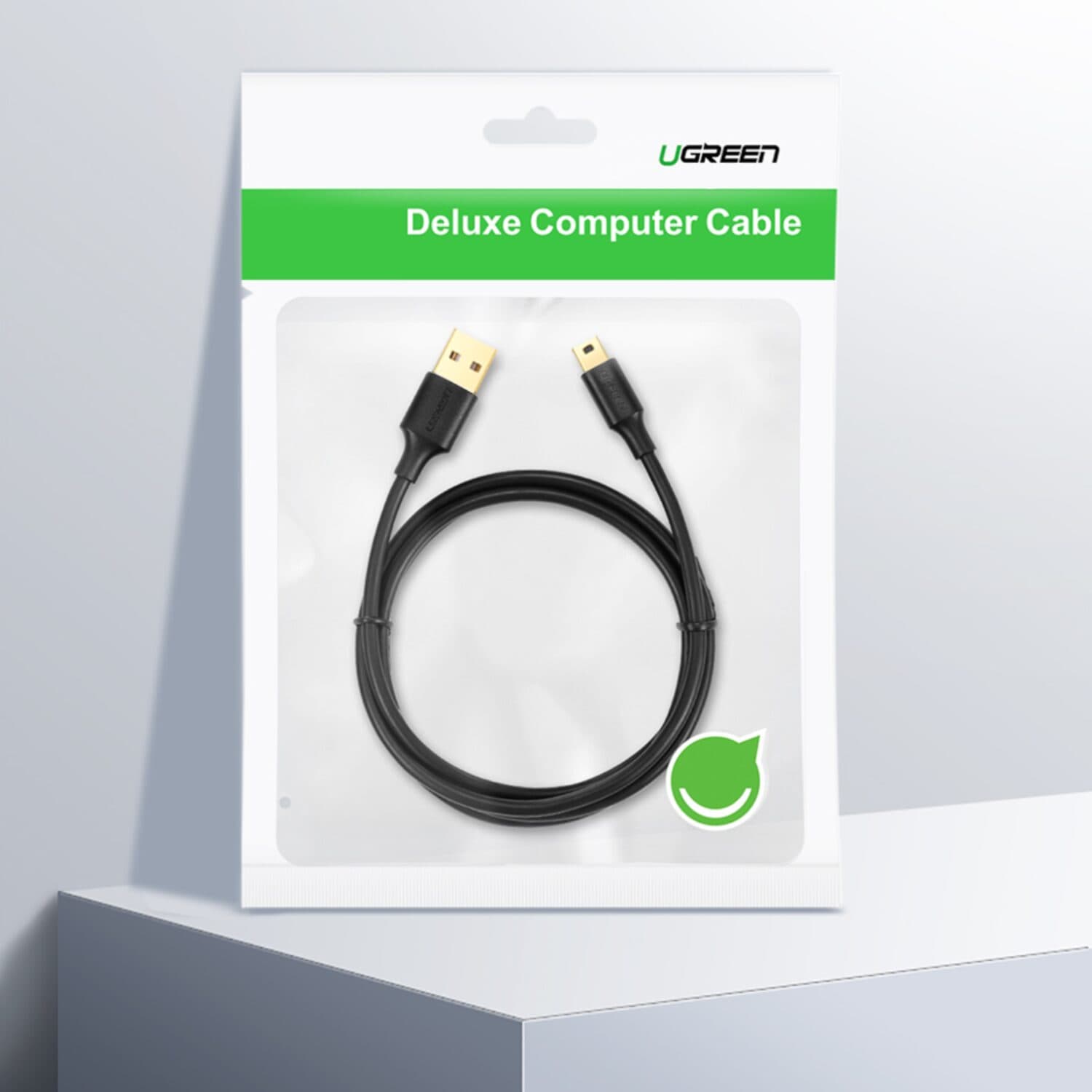 UGREEN US132 USB to Mini USB 2.0, 450Mbps SuperSpeed Cable - 1m image 5