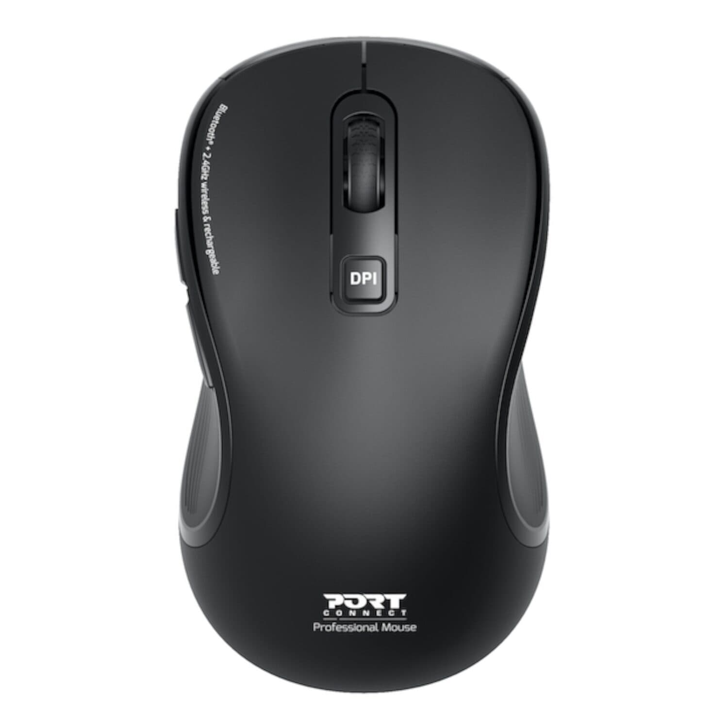 Port Connect Essential Bluetooth Wireless Rechargeable Mouse image 2