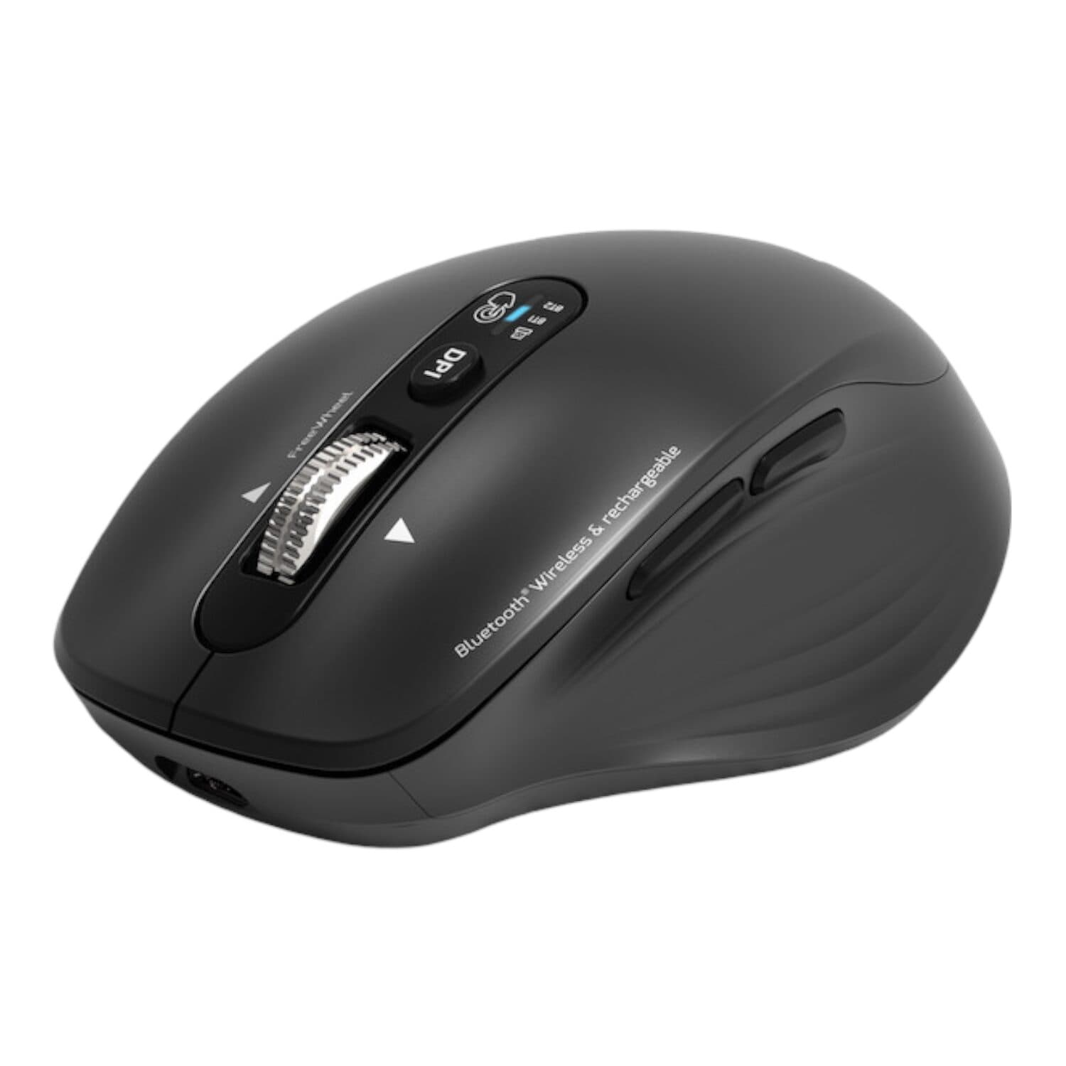 Port Connect Business 2.4GHz Rechargeable Bluetooth Wireless Mouse - Black image 3
