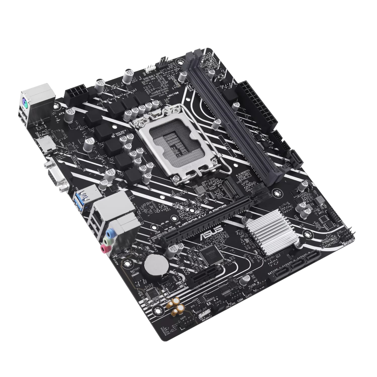Asus PRIME H610M-K ARGB Intel LGA1700 M-ATX Motherboard image 4