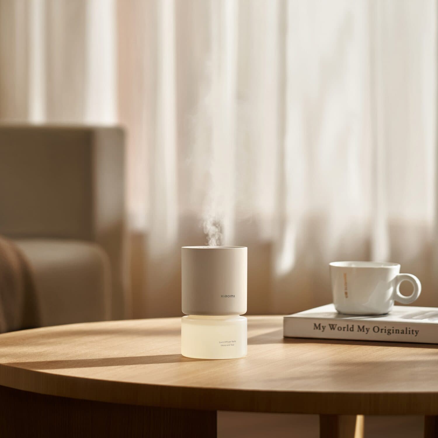 Xiaomi Smart Scent Diffuser (Smart App Control, RGB Ambient Lighting, Motion Sensor, 50-Day Battery) image 8