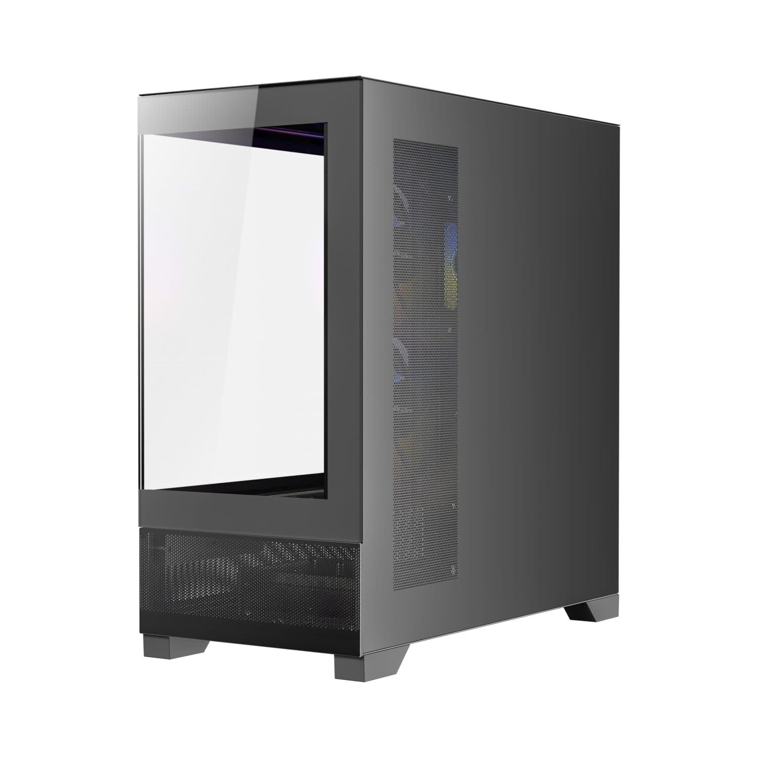Antec CX500M ARGB Gaming Chassis | M-ATX | ITX | Type-C - Black image 3