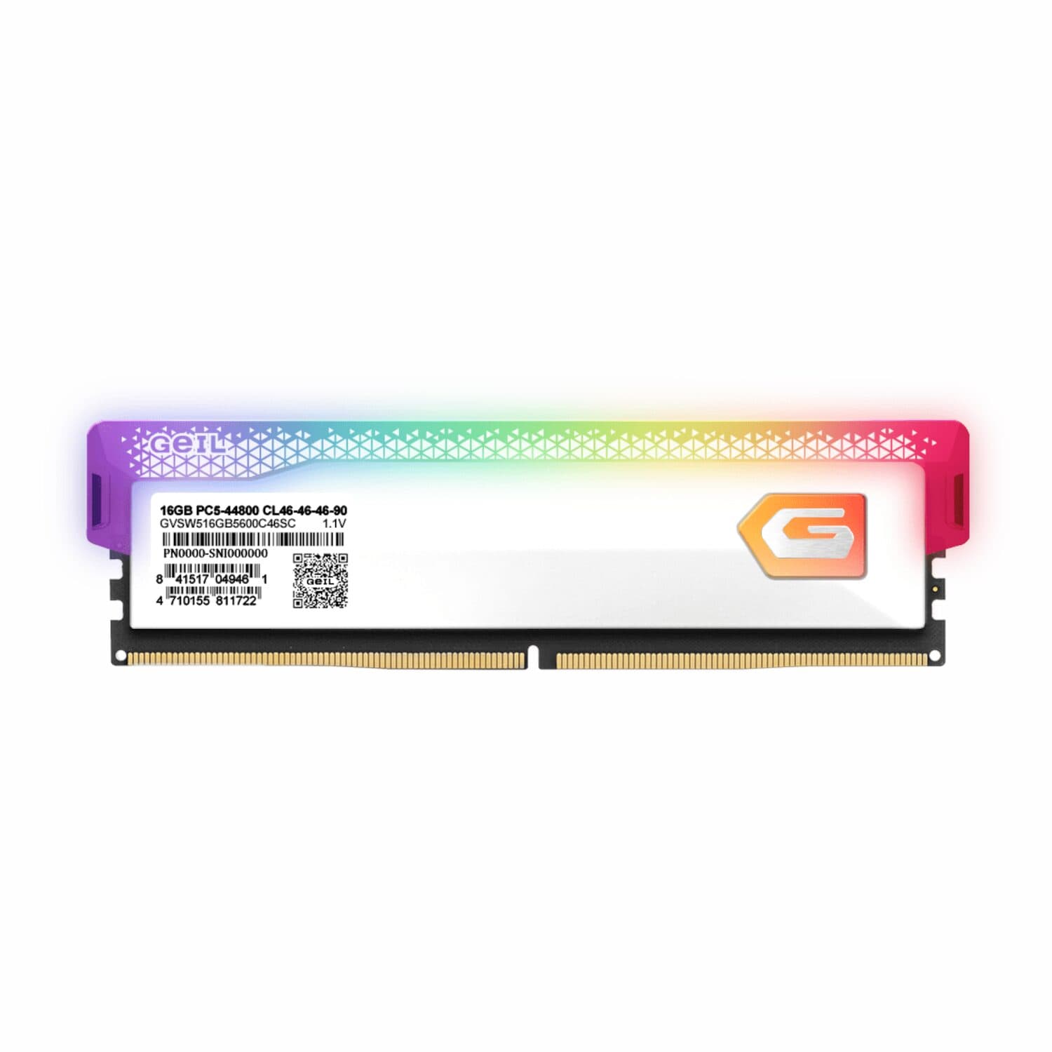 GeIL Orion RGB 16GB 6000MHz DDR5 RAM- White image 3