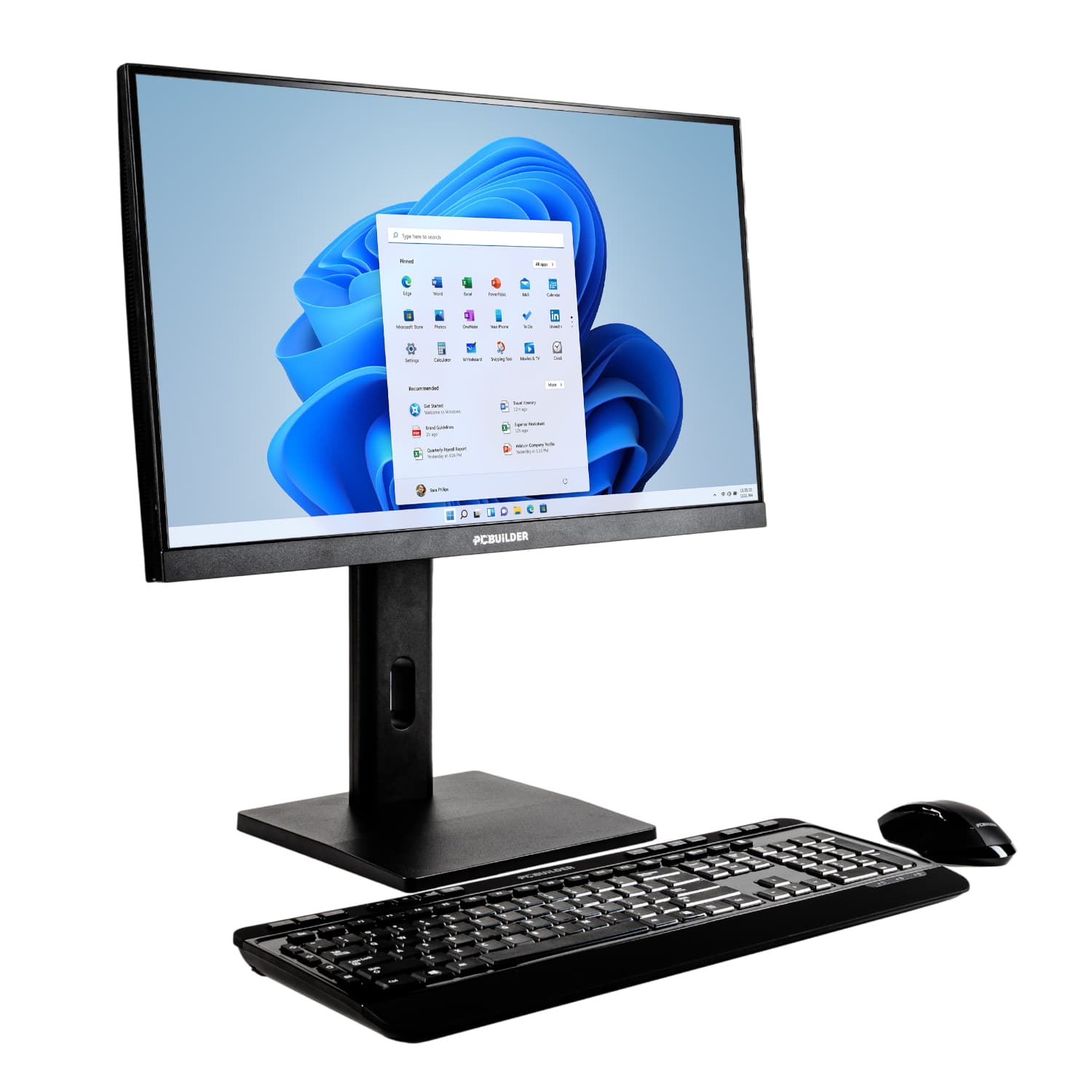 PCBuilder FUSION 24″ Intel Celeron G6900 Windows 11 AiO Desktop PC image 2