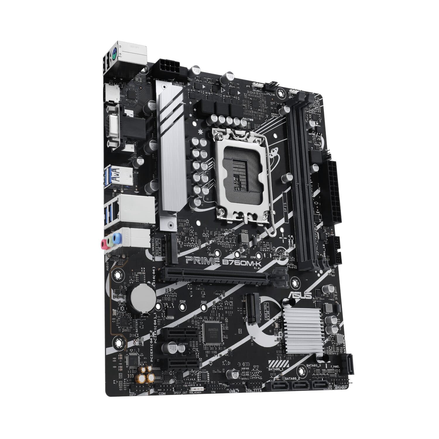 Asus PRIME B760M-K LGA1700 mATX Motherboard image 4