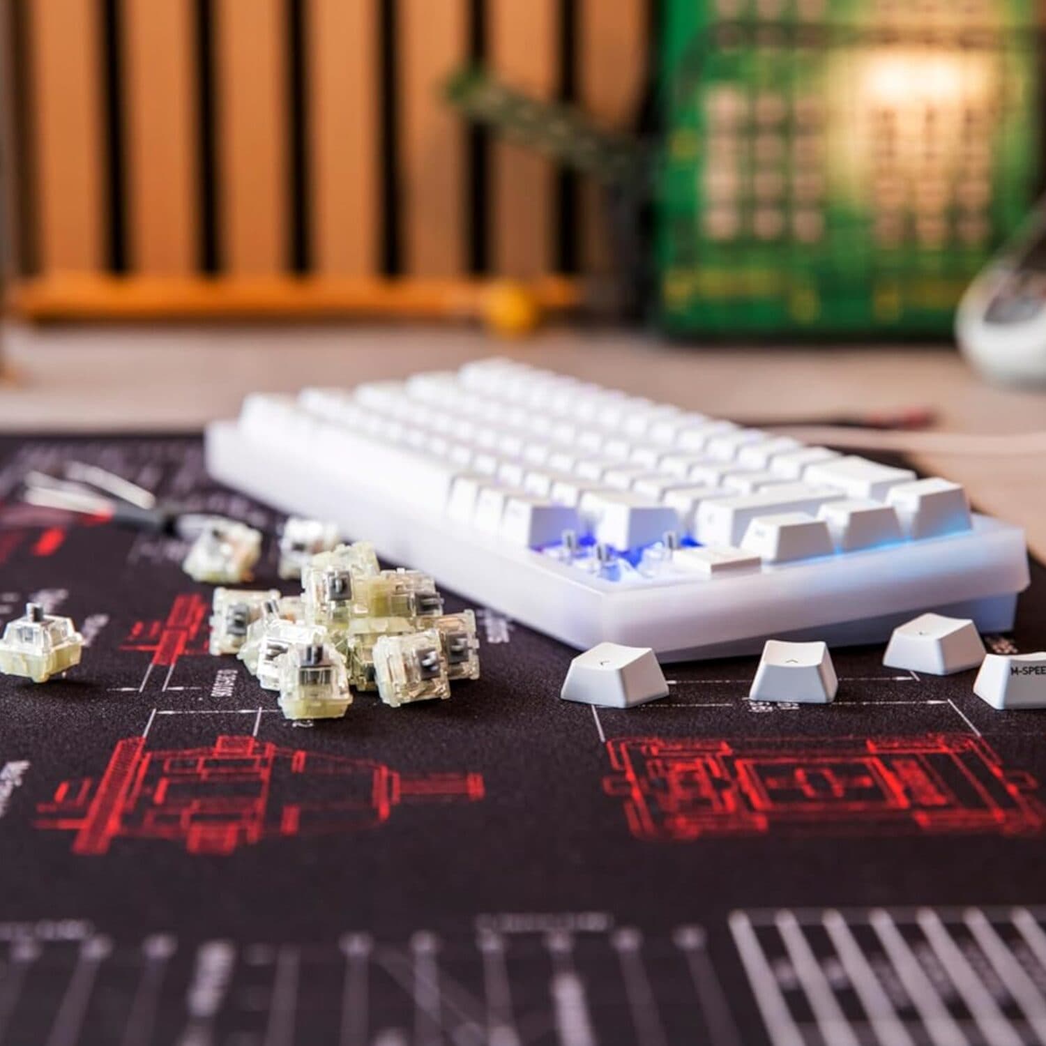Keychron CHERRY MX2A Speed Silver RGB Switch Set image 5