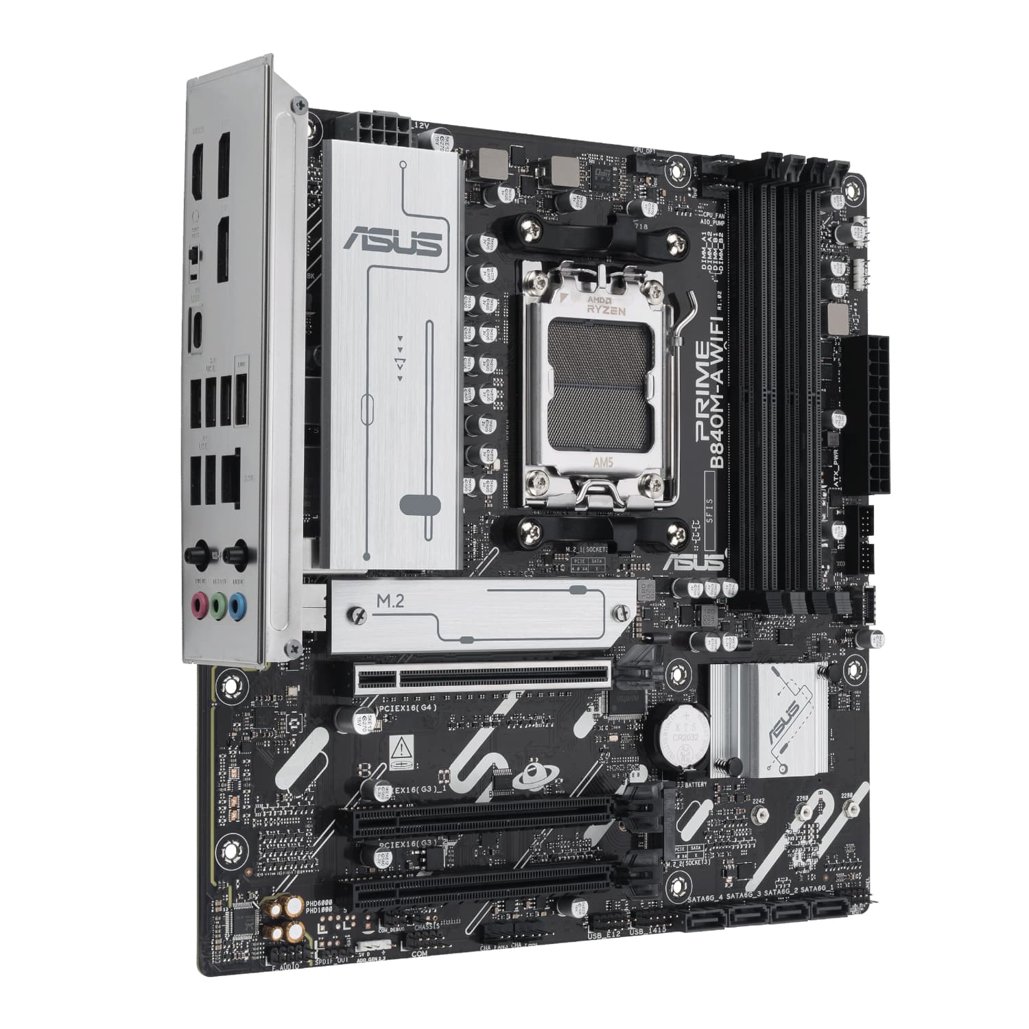 Asus PRIME B840M-A WIFI M-ATX Gaming Motherboard image 3