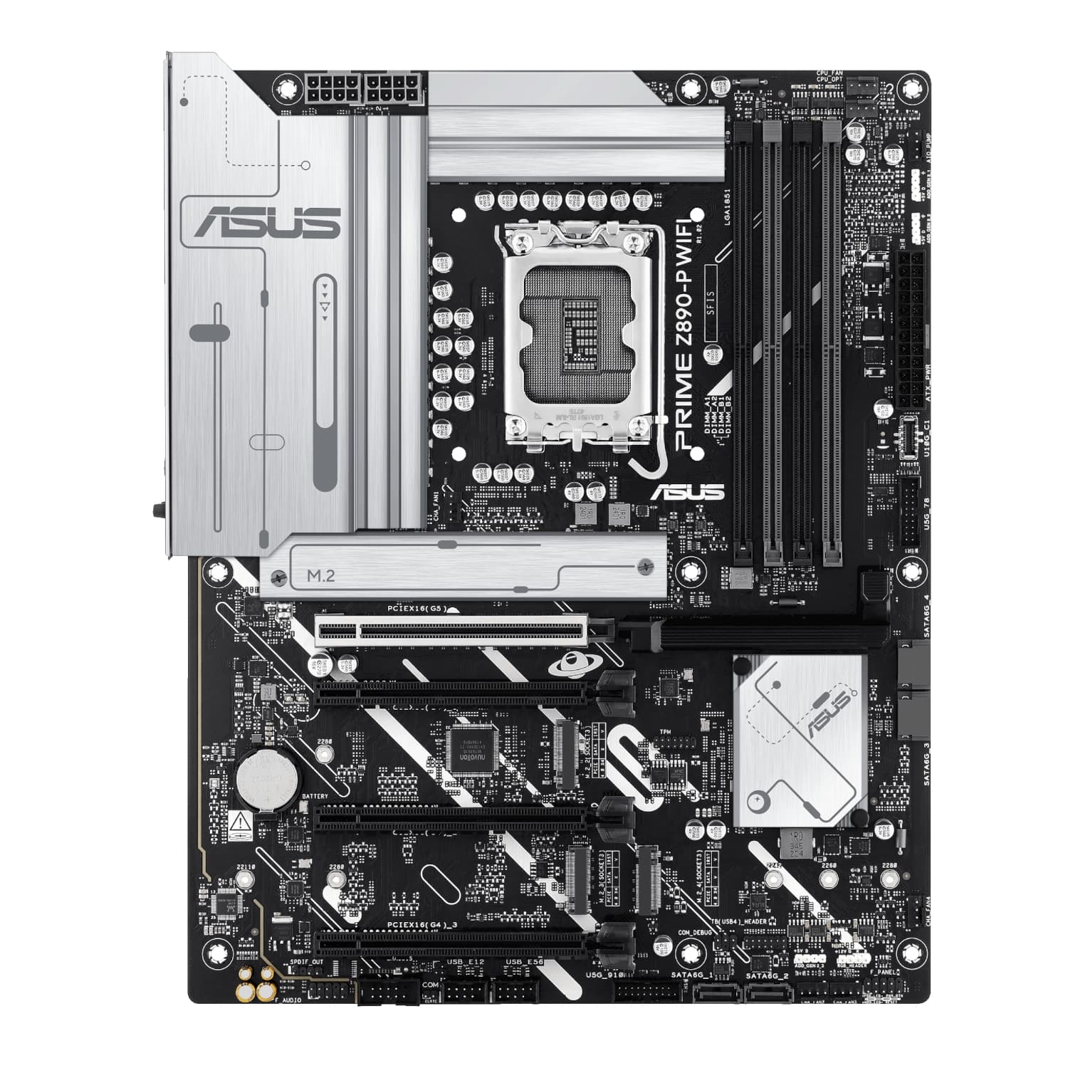 Asus PRIME Z890-P WIFI ATX Gaming Motherboard image 2