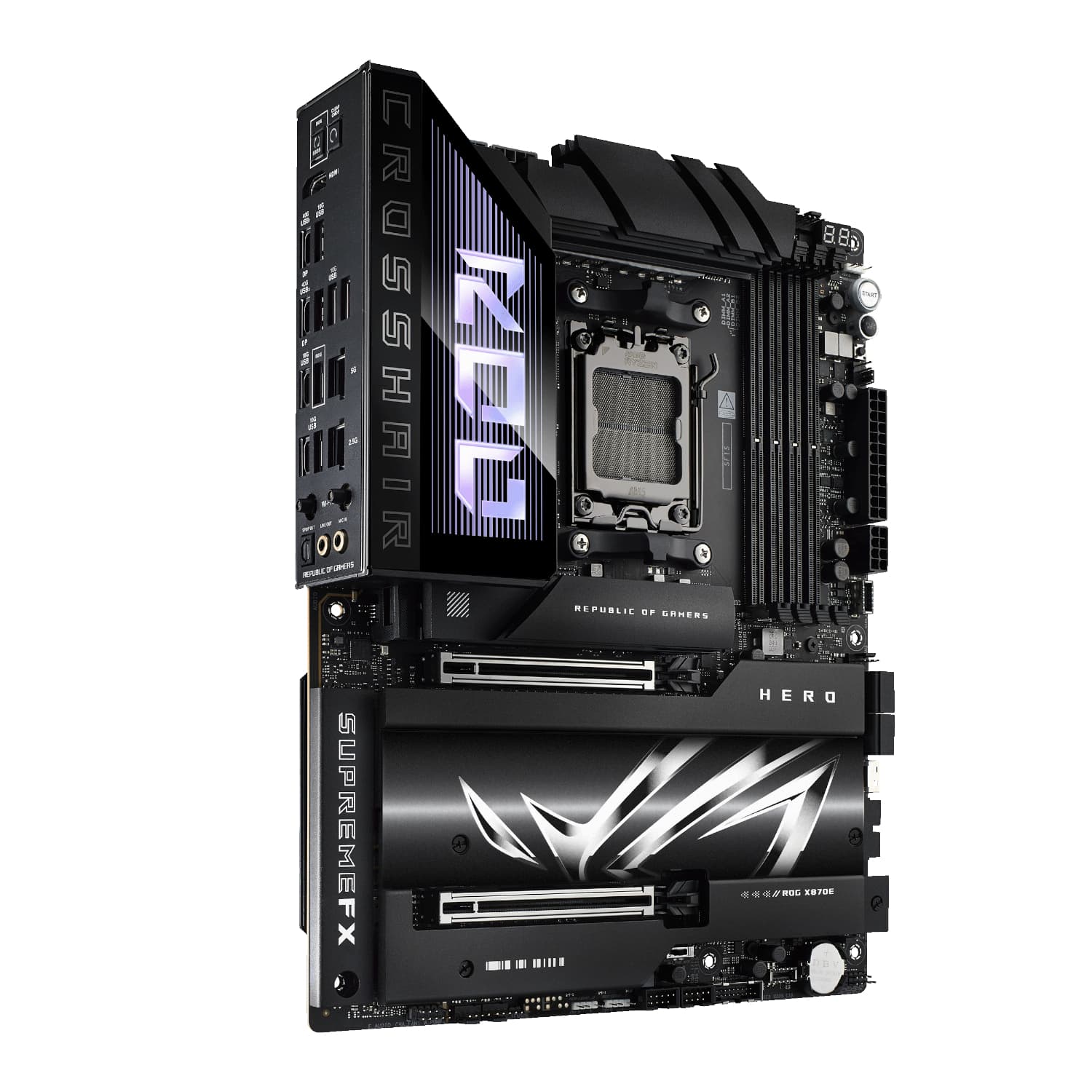 Asus ROG Crosshair X870E HERO ATX Gaming Motherboard image 3