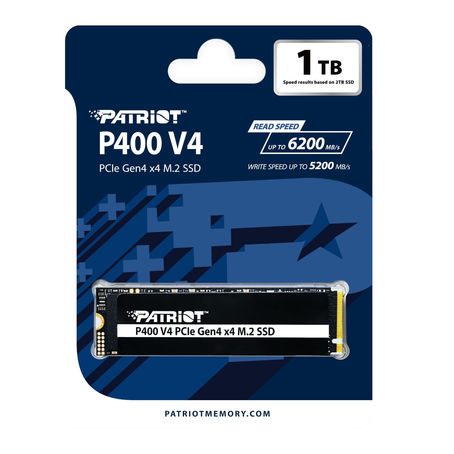 Patriot P400 V4 PCIe Gen4 x4 1TB M.2 2280 NVMe SSD image 4