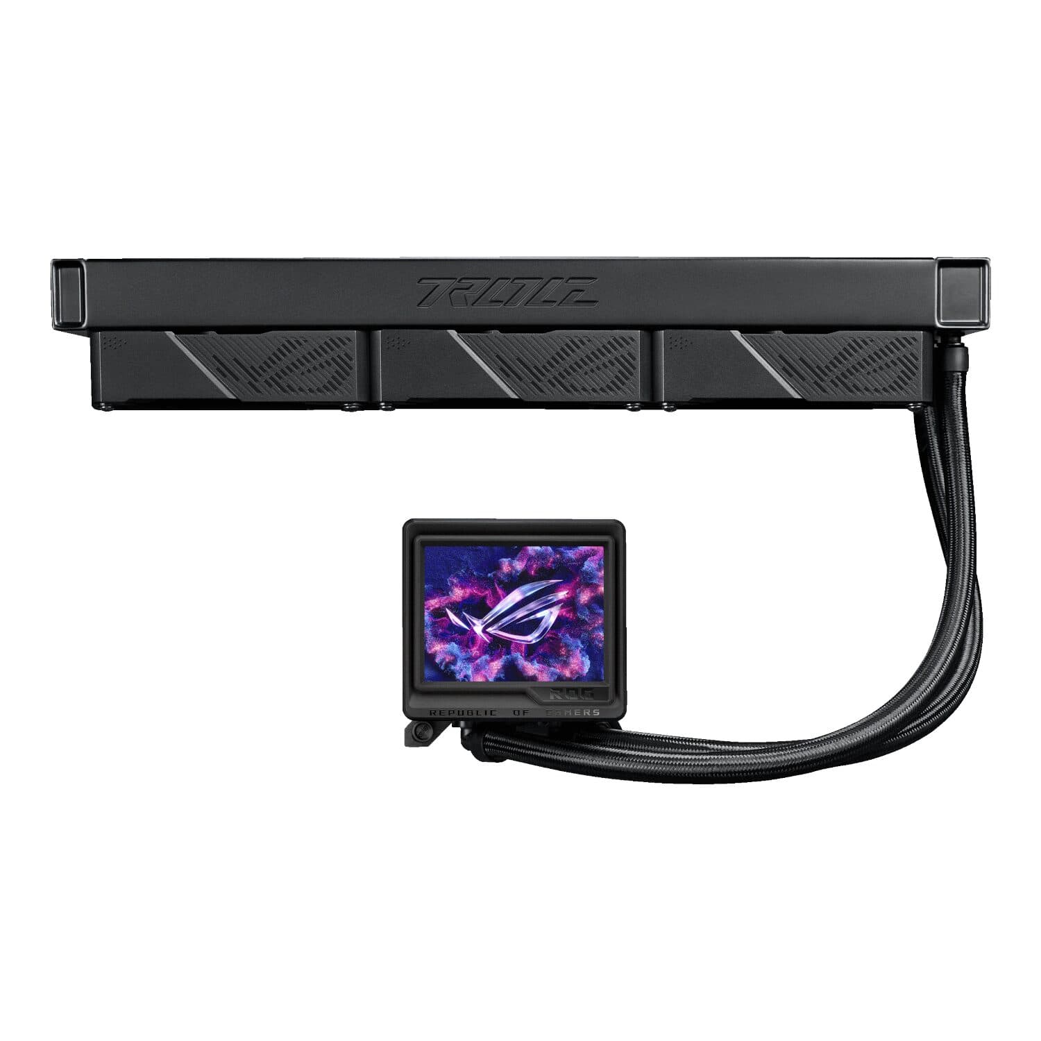 Asus ROG Ryujin III ARGB AIO Liquid Cooler - 3.5" LCD Display image 4
