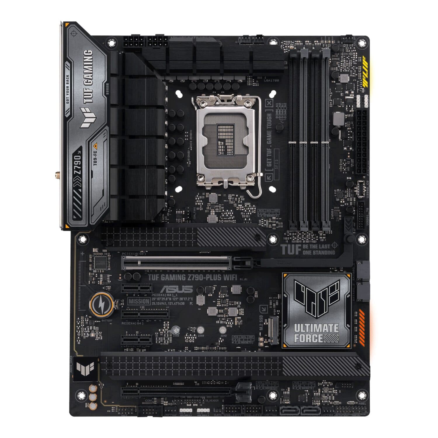 Asus TUF Gaming Z790-Plus Wi-Fi ATX Motherboard - Intel LGA1700, DDR5, PCIe 5.0. Wi-Fi 6E image 2