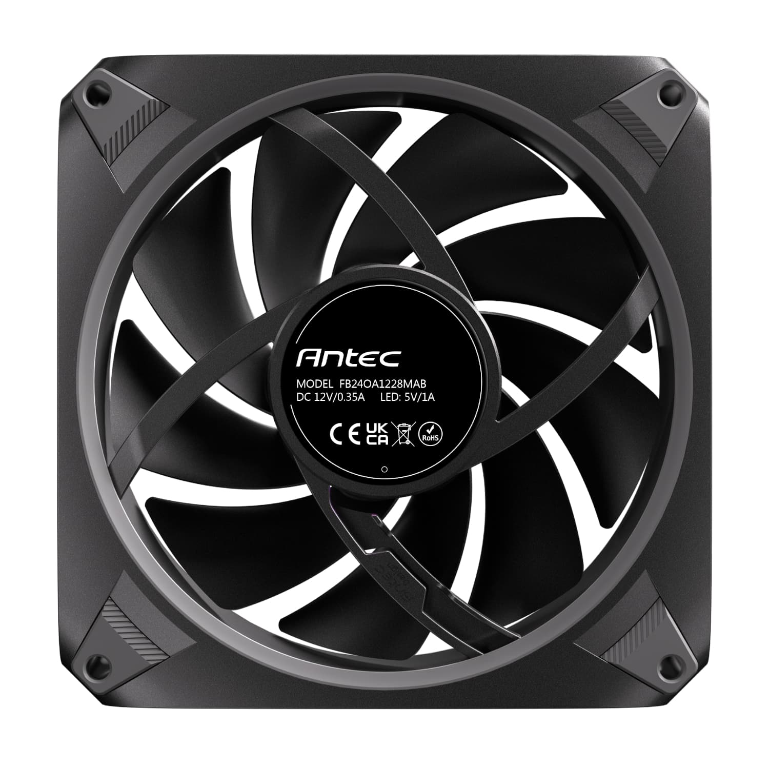 Antec ORBIT PWM 120mm ARGB Fan 3 Pack - Black image 4