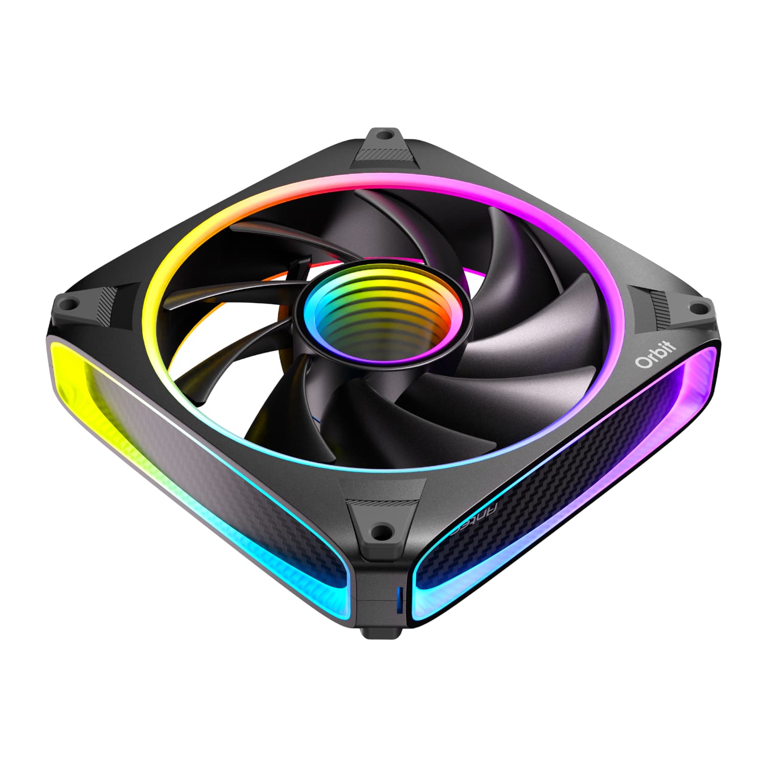 Antec ORBIT PWM 120mm ARGB Fan 3 Pack - Black image 5