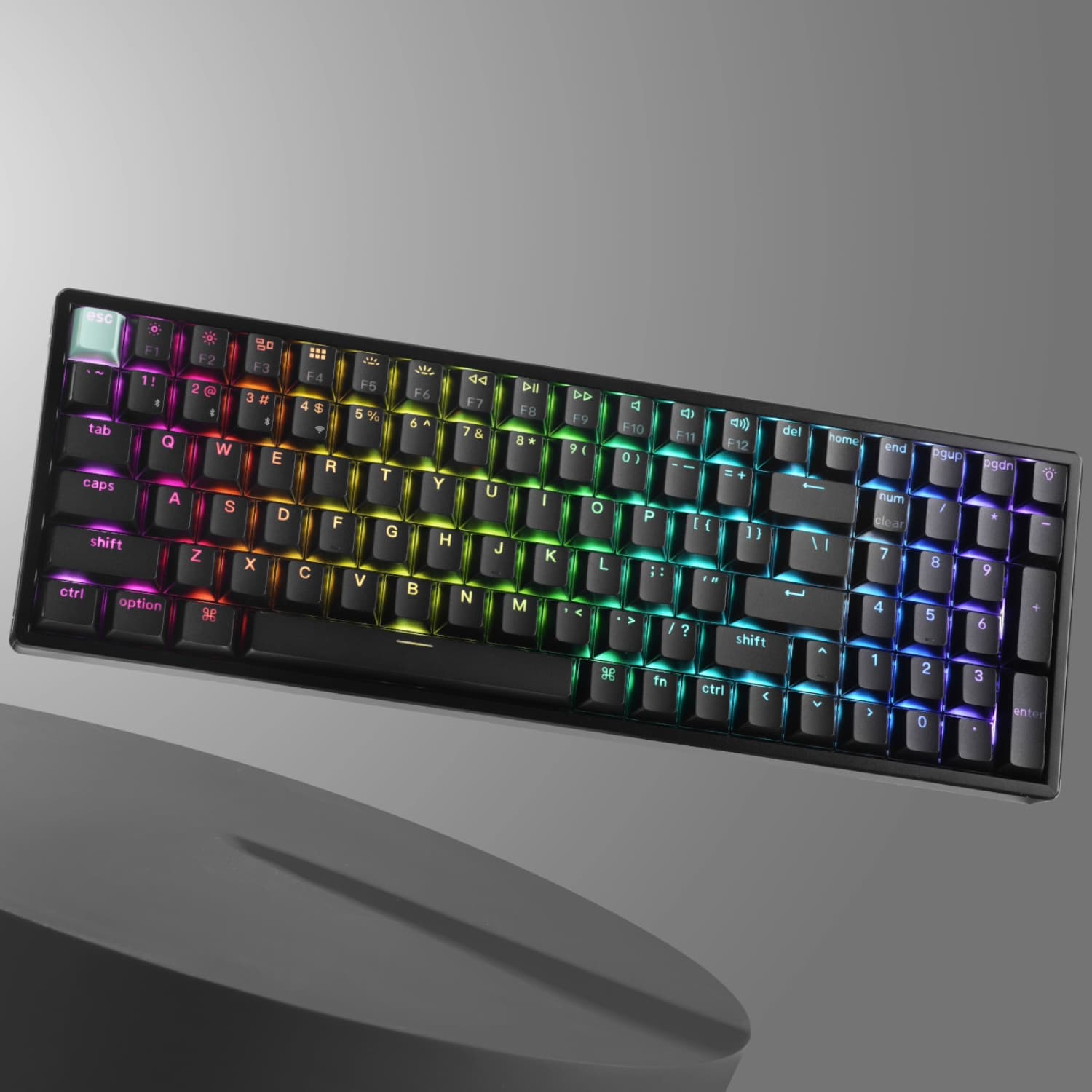 Keychron K4 HE 96% Magnetic Switch Hot-Swap RGB Wireless Keyboard – Black image 9