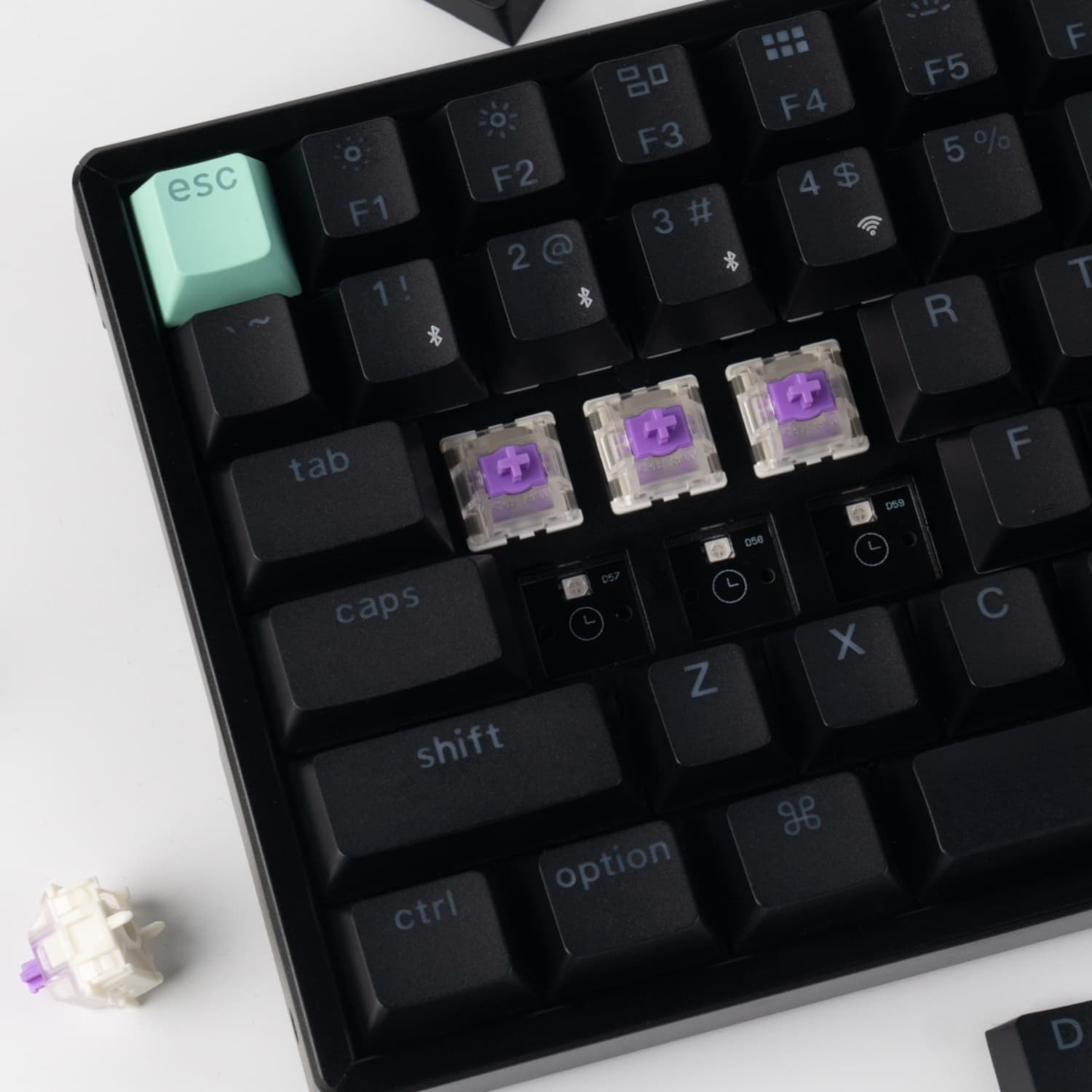 Keychron K4 HE 96% Magnetic Switch Hot-Swap RGB Wireless Keyboard – Black image 7
