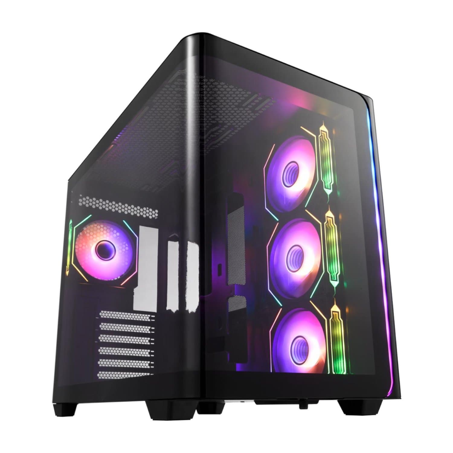 FSP M580 ATX Gaming Chassis and HV Pro 650W Power Supply Bundle image 2