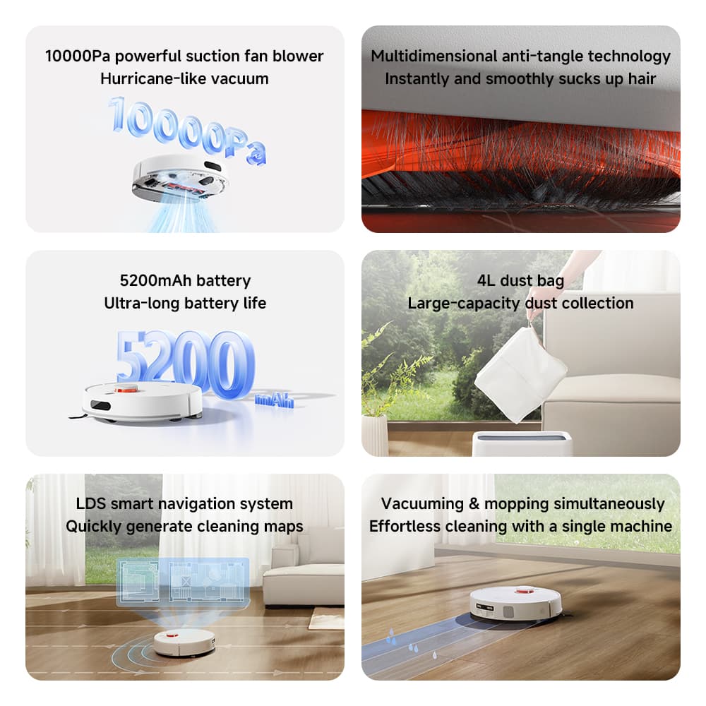 Xiaomi Robot Vacuum Cleaner H40 image 9