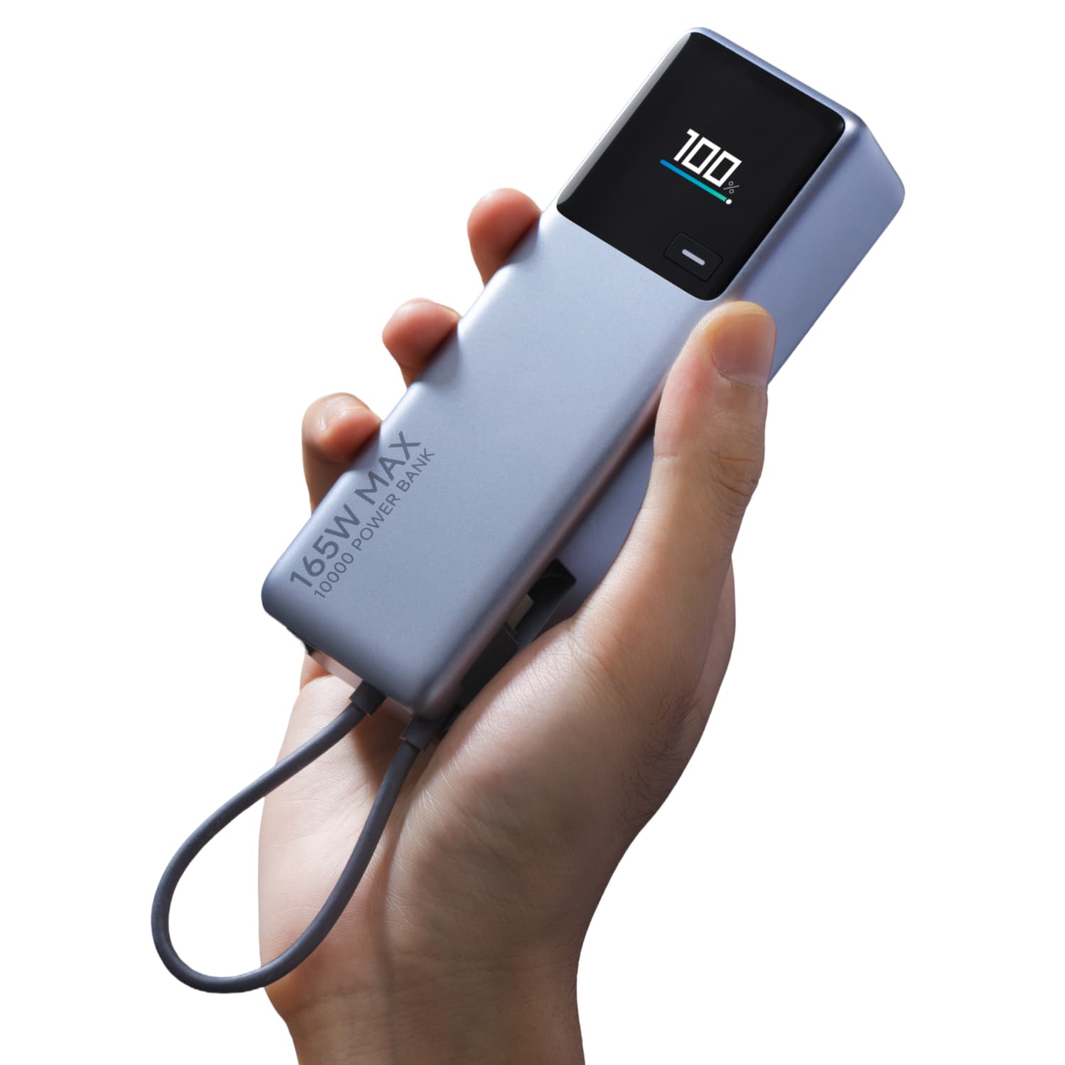 Xiaomi 165W Power Bank 10000mAh (Integrated Cable)-Silver image 10