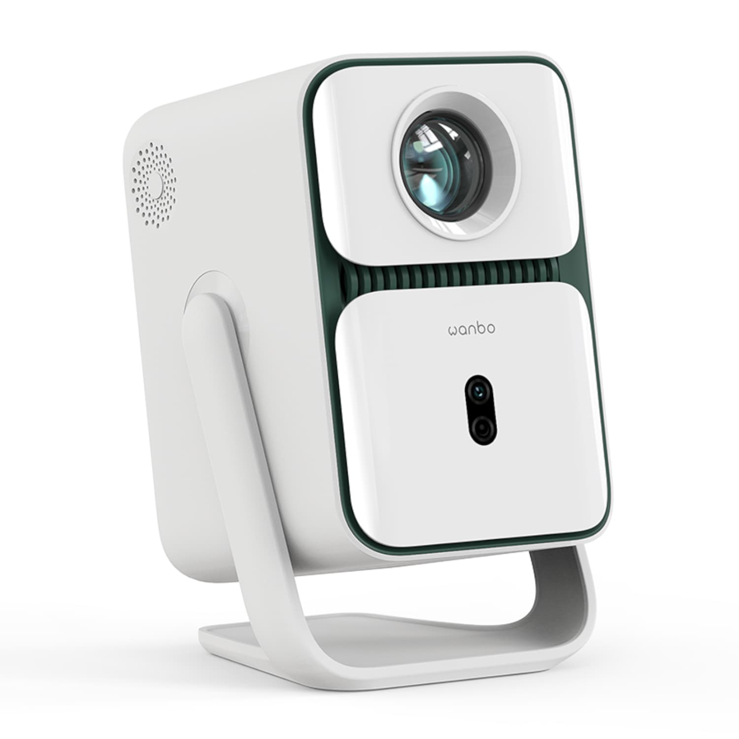 Wanbo T2 Ultra – 1080P 500ANSI Android 11 Smart Home Theatre Projector – White image 2