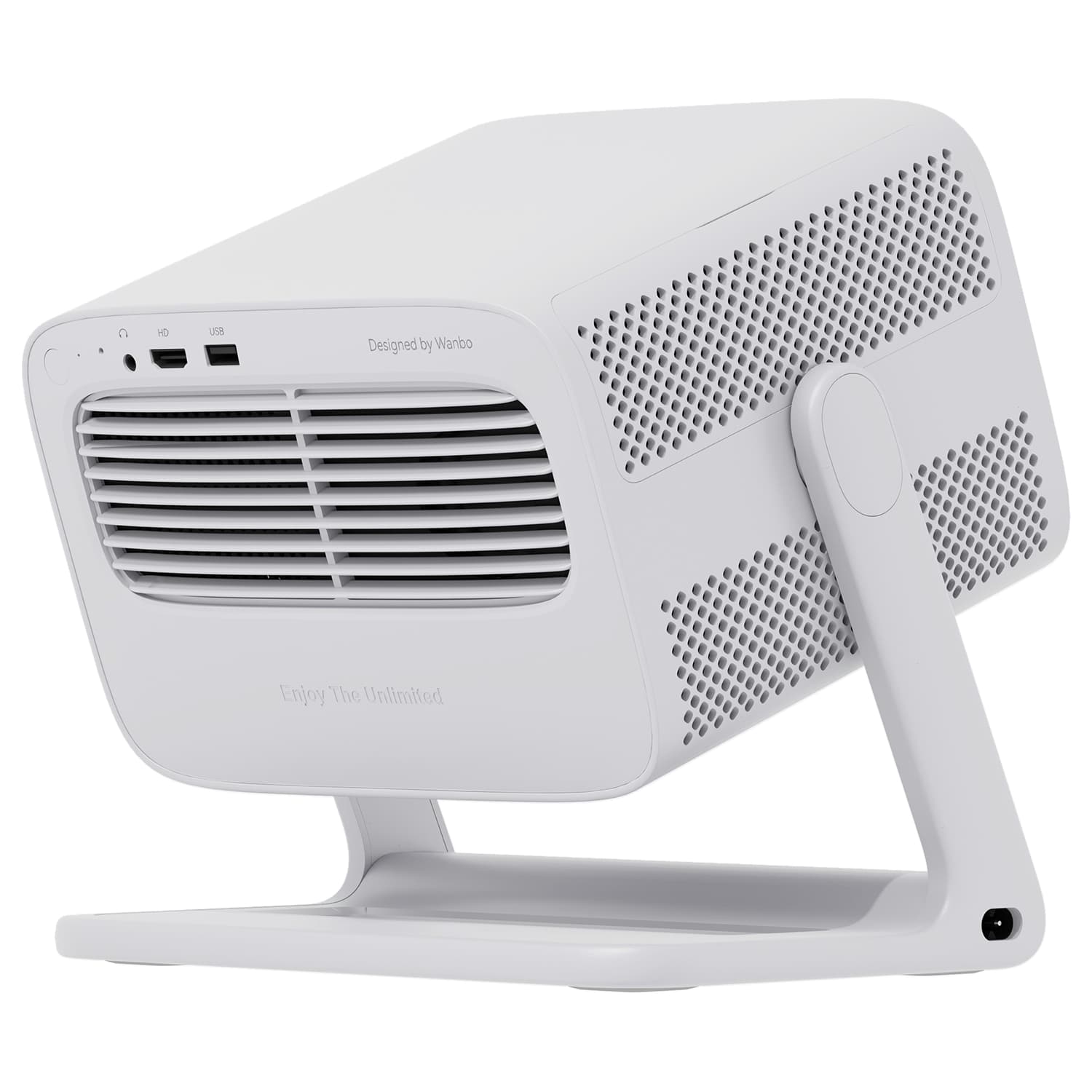 Wanbo VALI 1 – 1080P 900ANSI Android 11 Smart Home Theatre Projector – White image 4