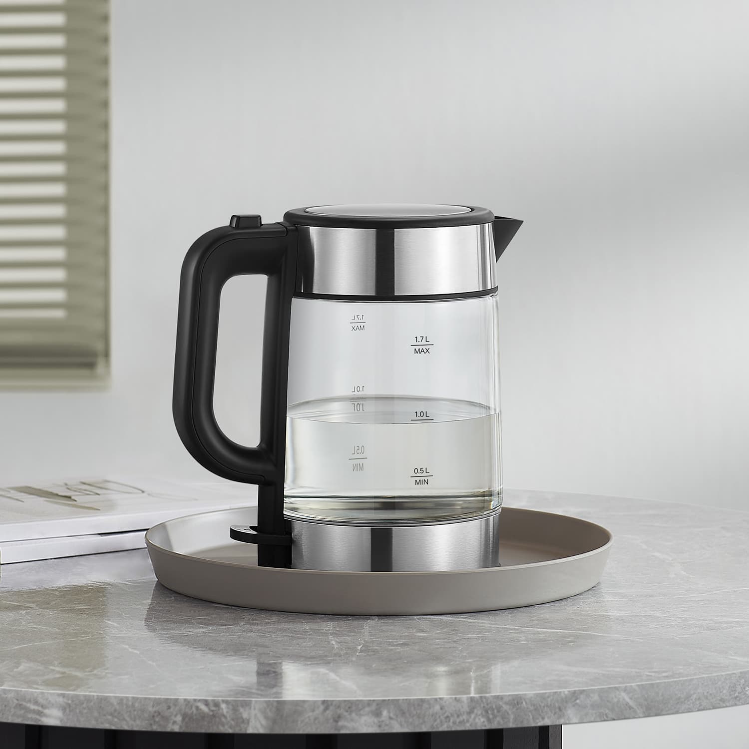 Xiaomi 1.7L Electric Glass Kettle – 2200W Fast Boil image 7