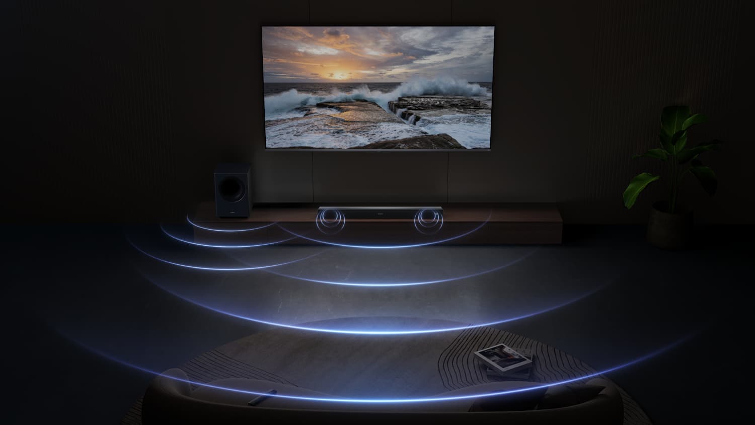 Xiaomi Soundbar Pro 2.1ch with Dolby Audio Wireless Subwoofer – Black image 11