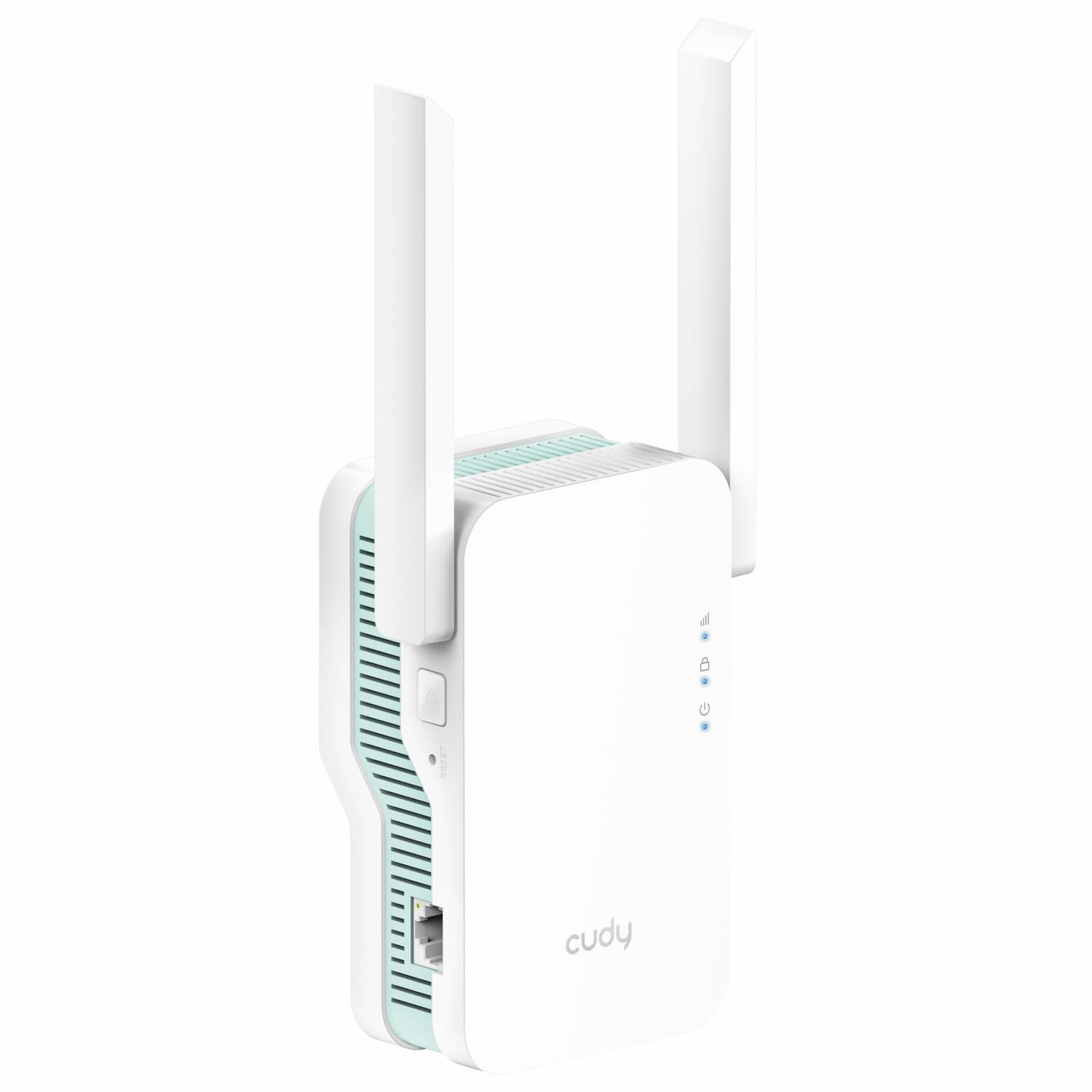 Cudy AX1500 Dual-Band Wi-Fi 6 Range Extender (Wall Plug)-White image 2