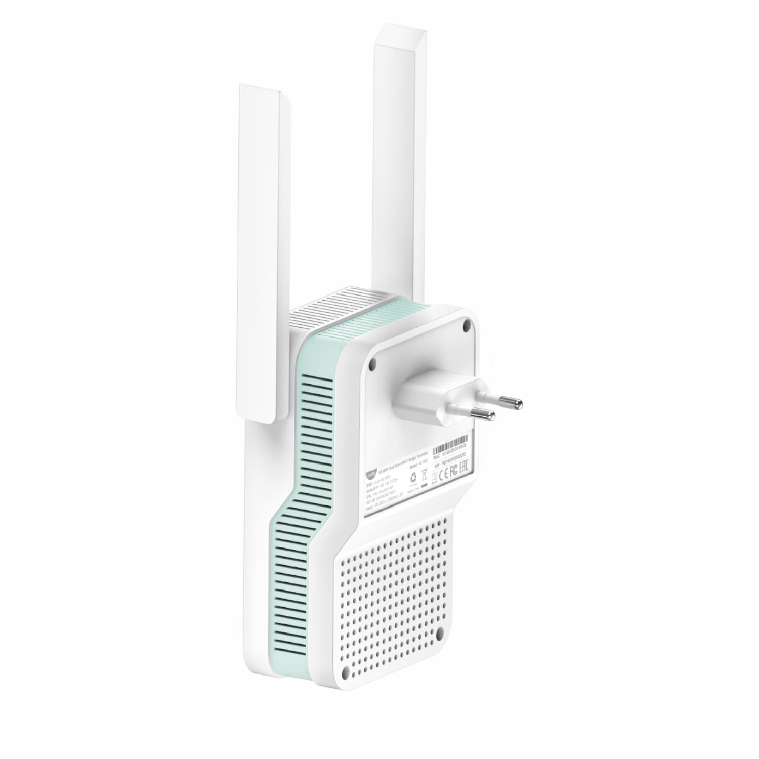 Cudy AX1500 Dual-Band Wi-Fi 6 Range Extender (Wall Plug)-White image 4