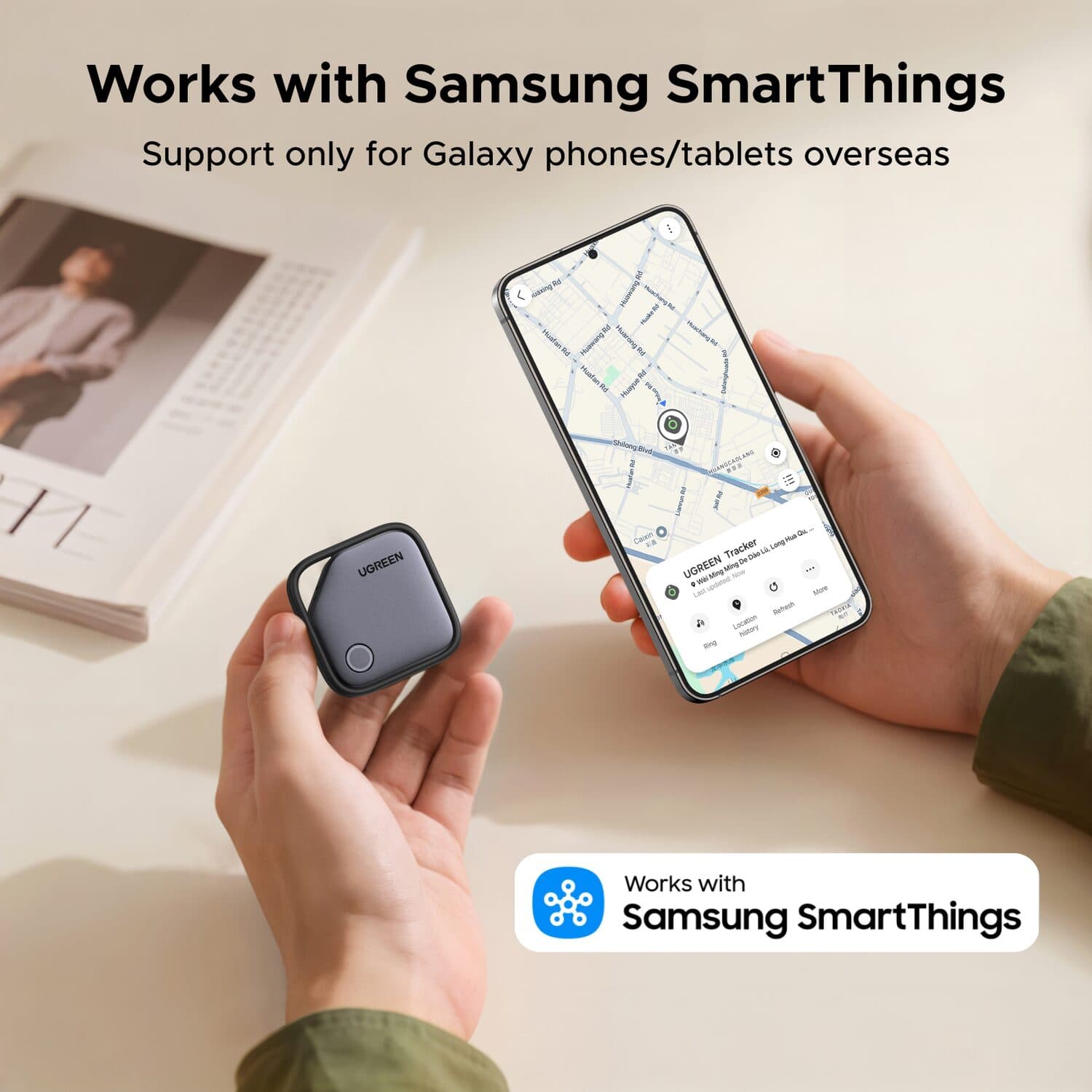 UGREEN Smart Finder Tag Tracker - for Samsung Galaxy Only image 4