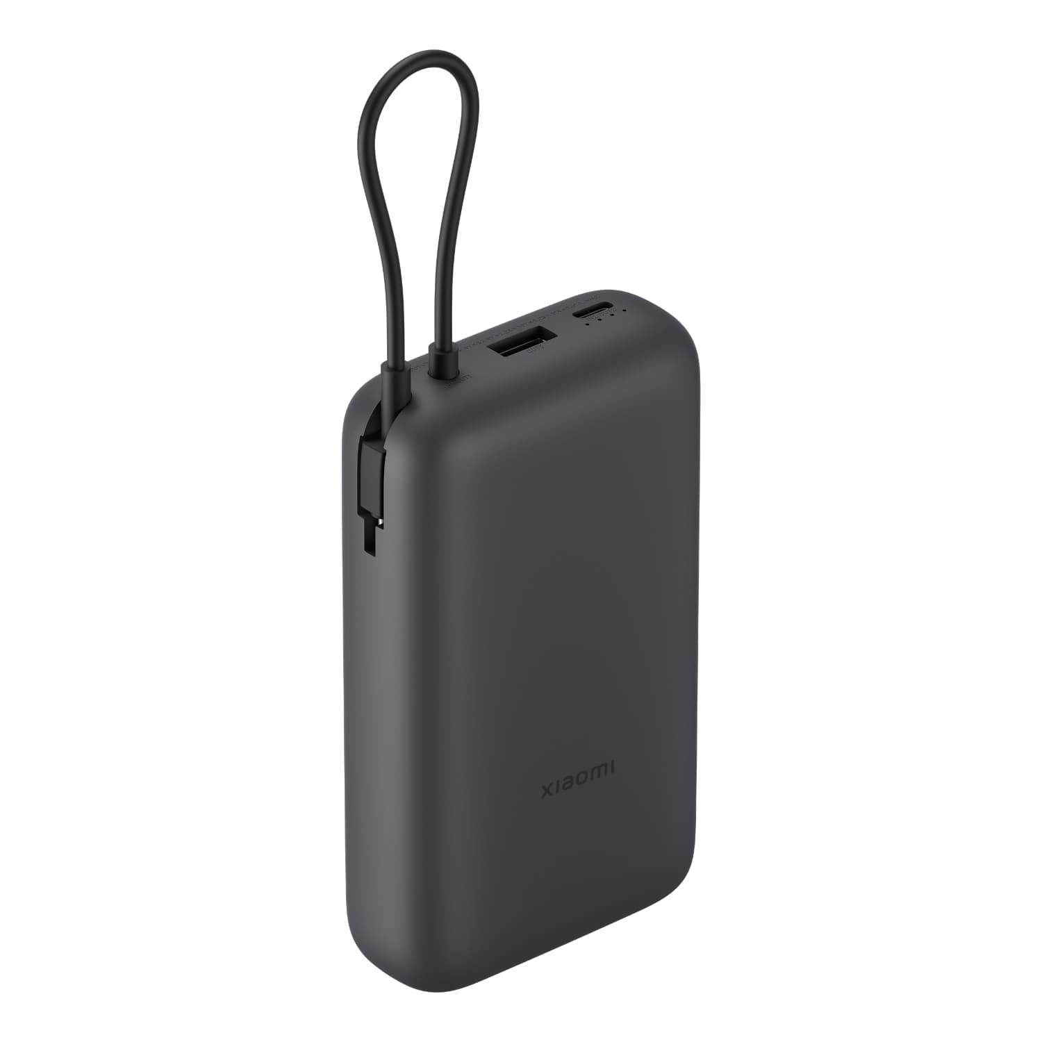 Xiaomi Power Bank 20000mAh (Integrated Cable) - Dark Grey