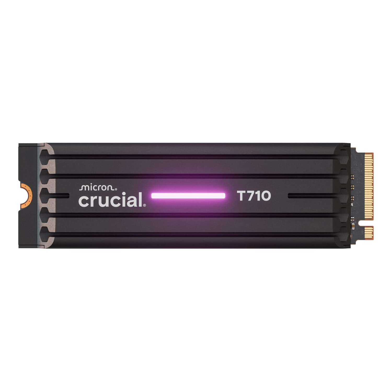Crucial T710 1TB M.2 NVMe Gen5 NAND SSD with Heatsink