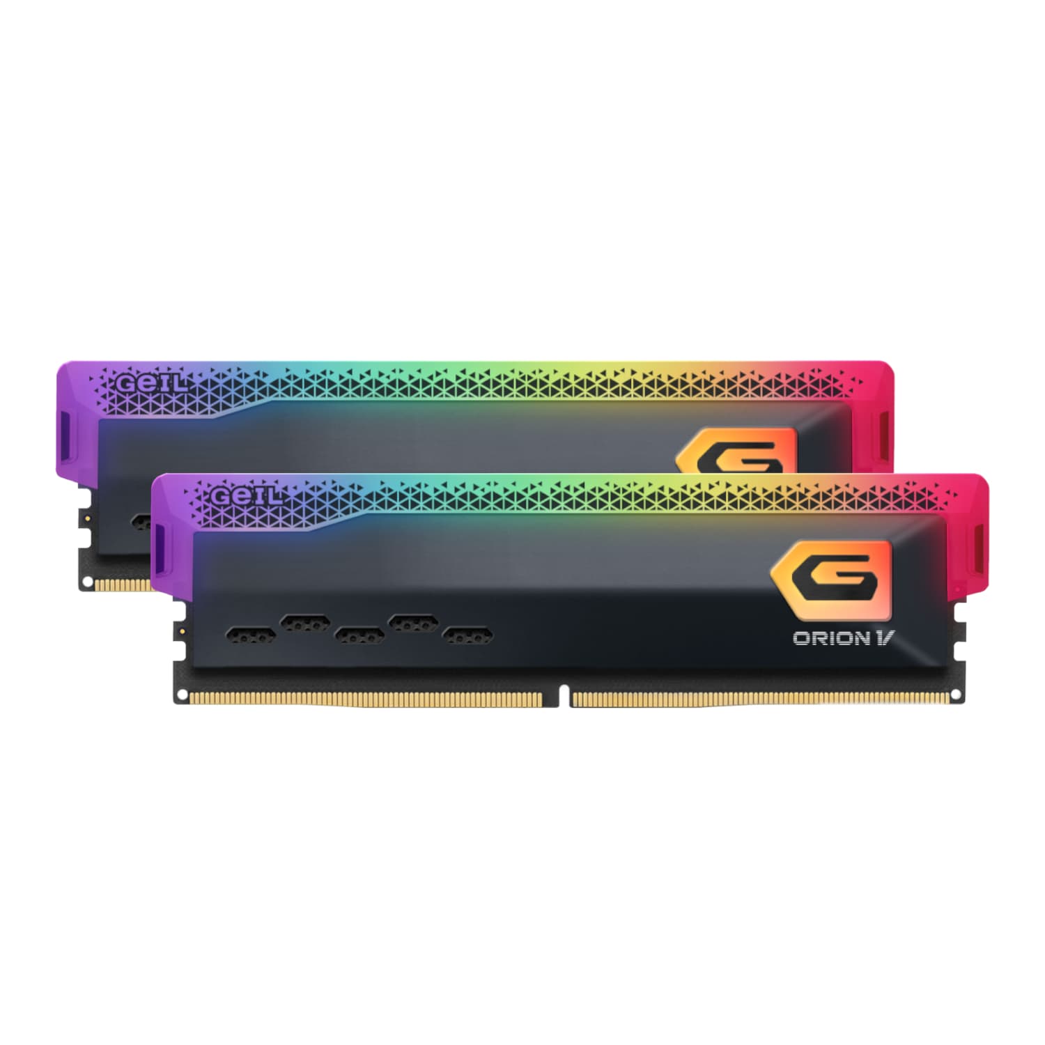Geil Orion V RGB 32GB 6000MHz DDR5 Desktop Gaming Memory Kit (2 x 16GB) – Grey