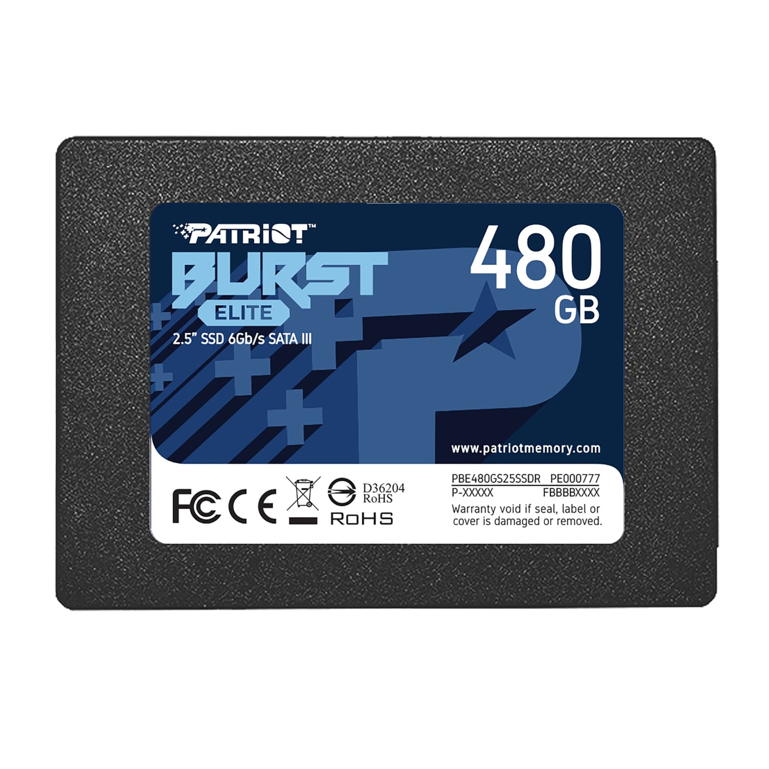 Patriot Burst Elite 480GB 2.5" SATA III SSD