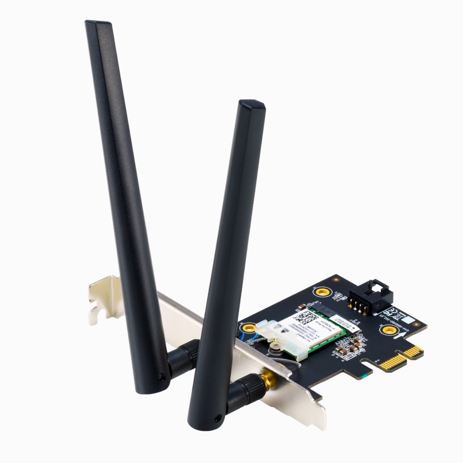 ASUS Wi-Fi 7 Tri-Band PCIe Wireless Adapter with Bluetooth 5.4 – Black